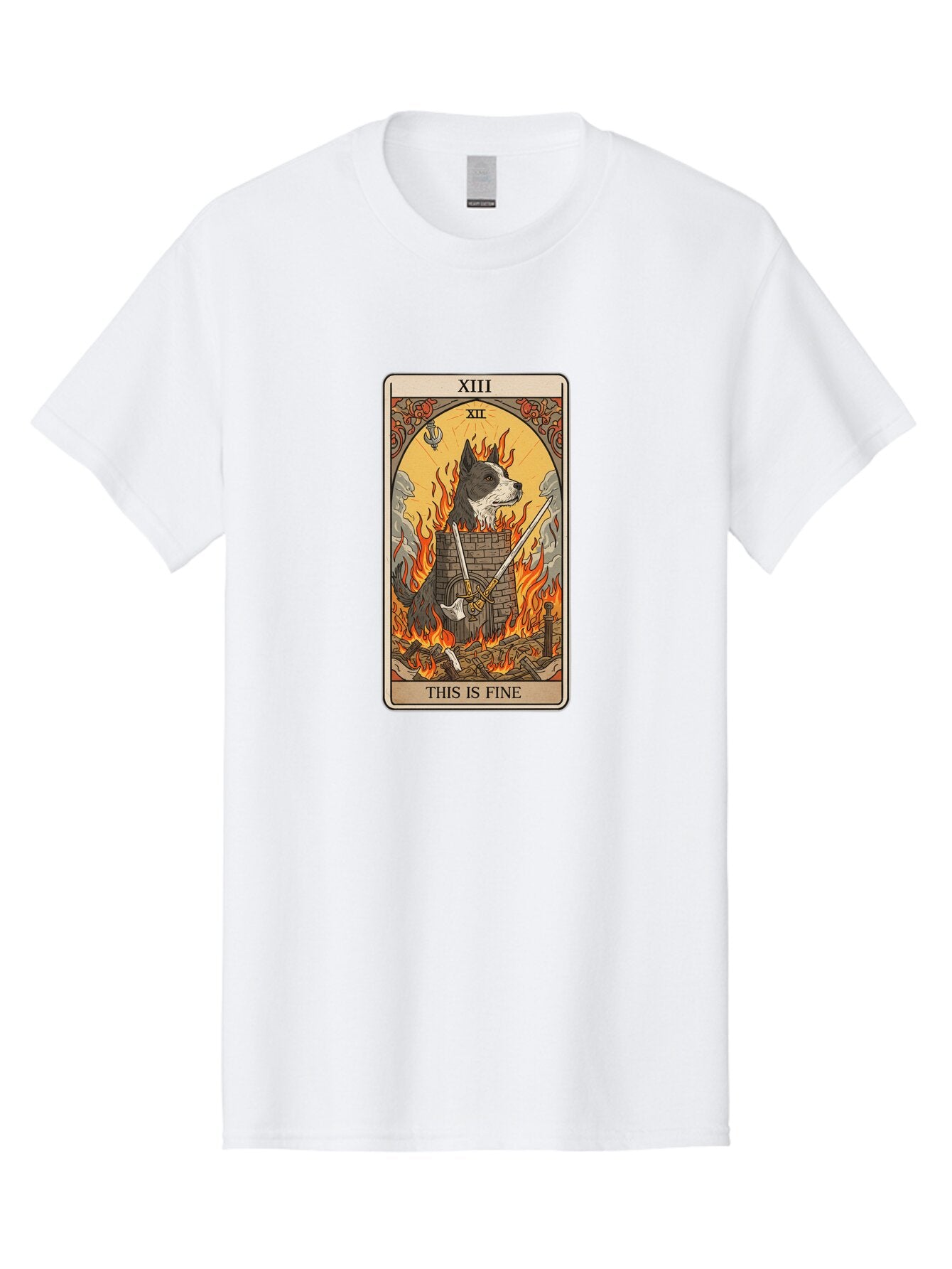 Xiii-Tarot-Card Men'S Graphic Tee, 100% Cotton, Comfortable Casual Summer Wear, Machine Washable, Vintage Camera, Old Camera, Antique Camera, Black Camera, Classic Photography, Photography Equipment, Nostalgic Device, Film Camera, Camera Art Bap026 10
