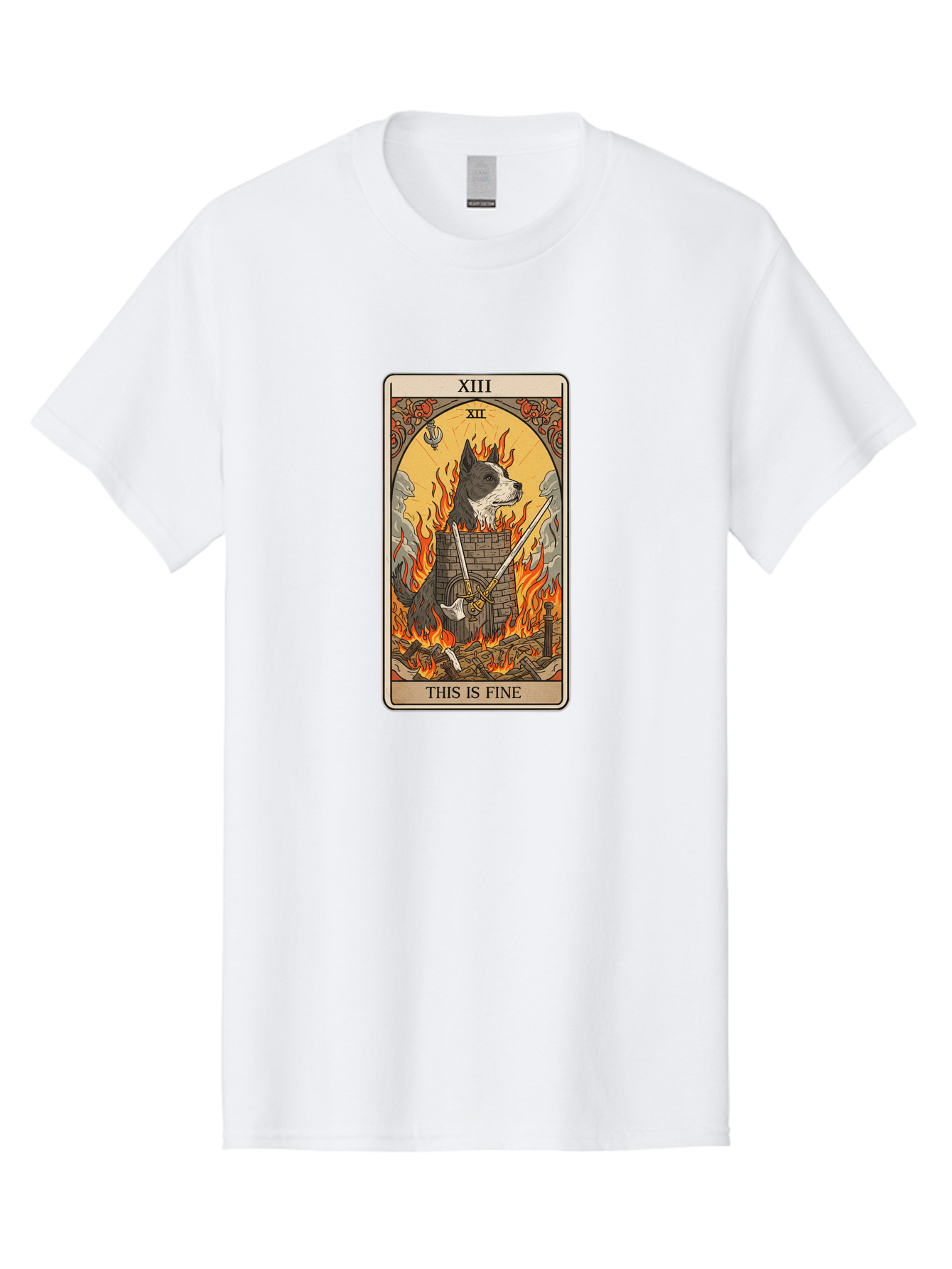 Xiii-Tarot-Card Men'S Graphic Tee, 100% Cotton, Comfortable Casual Summer Wear, Machine Washable, Vintage Camera, Old Camera, Antique Camera, Black Camera, Classic Photography, Photography Equipment, Nostalgic Device, Film Camera, Camera Art Bap026 14