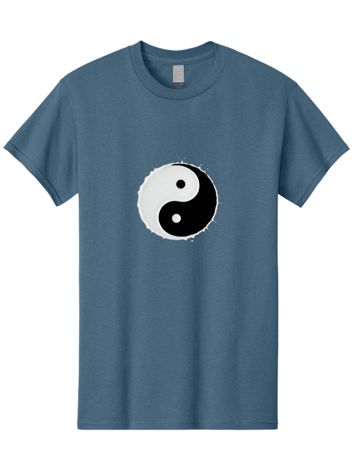 Yin-Yang Men'S Graphic Tee, 100% Cotton, Comfortable Casual Summer Wear, Machine Washable, Vintage Camera, Old Camera, Antique Camera, Black Camera, Classic Photography, Photography Equipment, Nostalgic Device, Film Camera, Camera Art Bap031 12