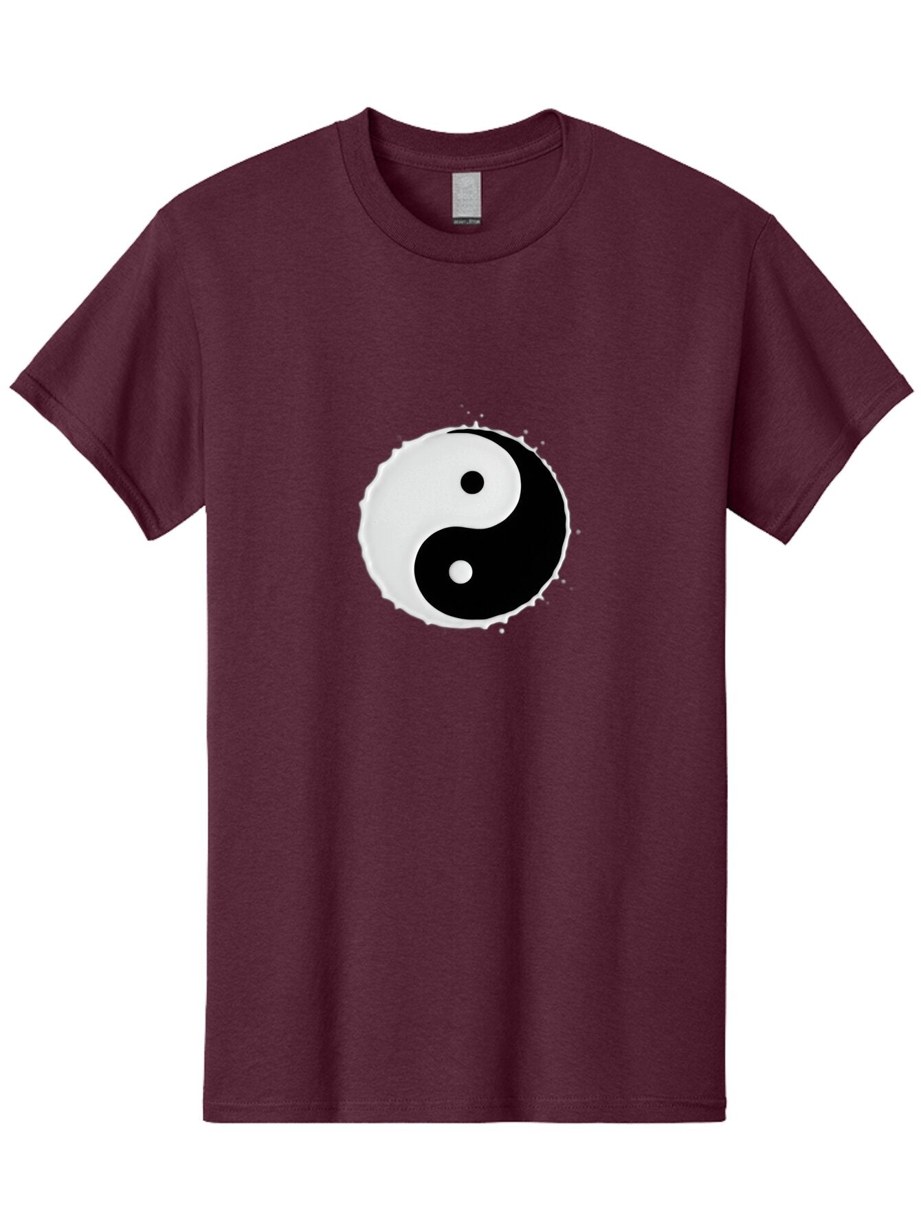 Yin-Yang Men'S Graphic Tee, 100% Cotton, Comfortable Casual Summer Wear, Machine Washable, Vintage Camera, Old Camera, Antique Camera, Black Camera, Classic Photography, Photography Equipment, Nostalgic Device, Film Camera, Camera Art Bap031 9
