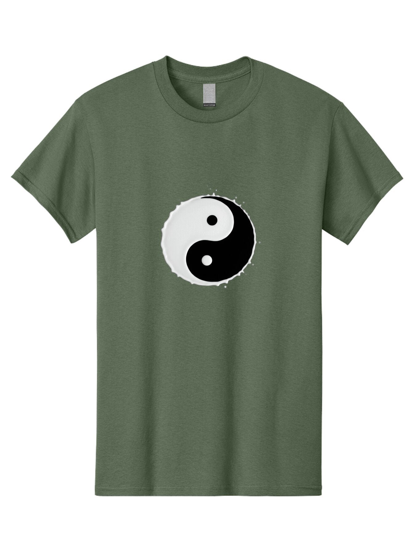 Yin-Yang Men'S Graphic Tee, 100% Cotton, Comfortable Casual Summer Wear, Machine Washable, Vintage Camera, Old Camera, Antique Camera, Black Camera, Classic Photography, Photography Equipment, Nostalgic Device, Film Camera, Camera Art Bap031 8