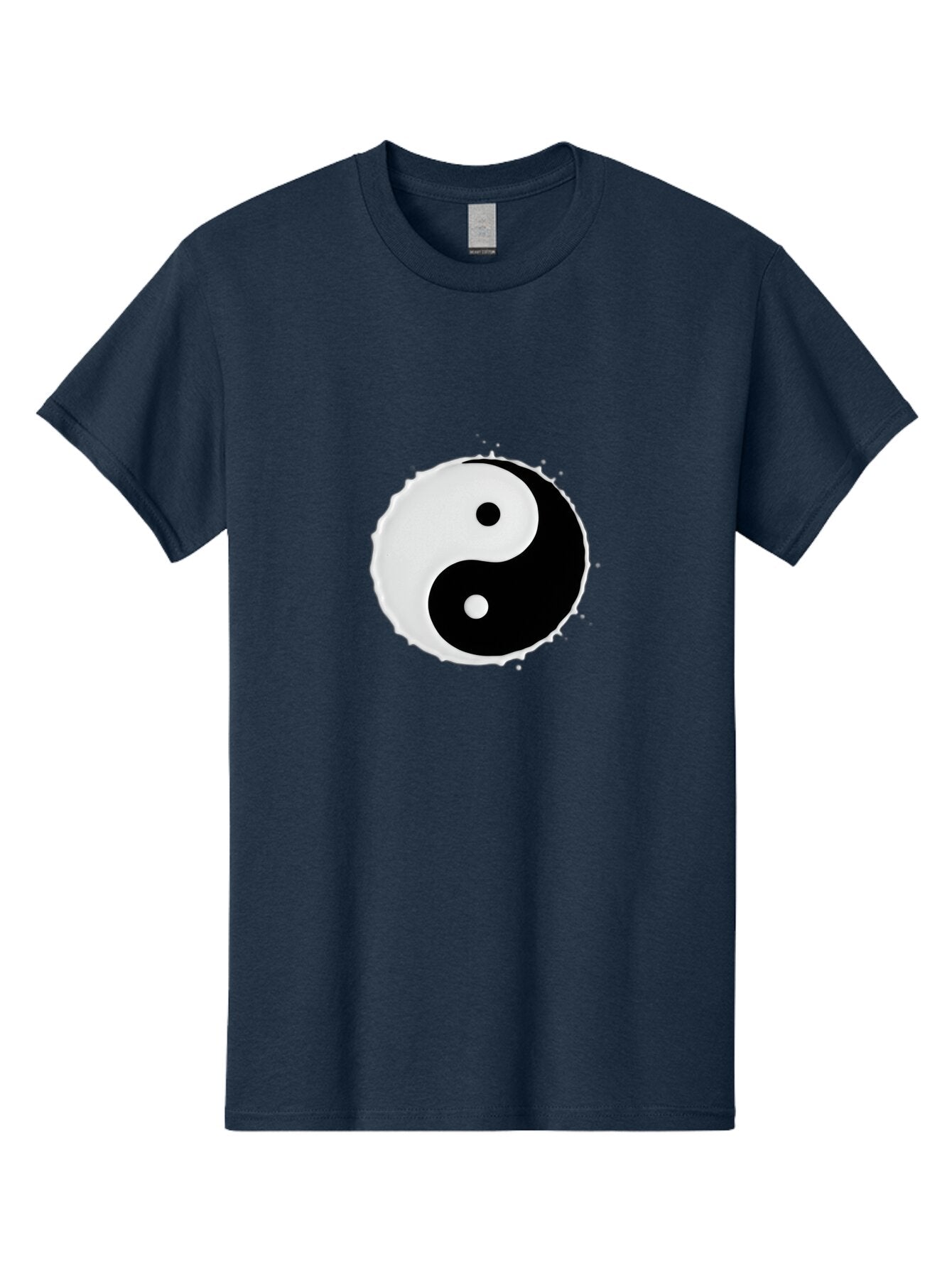Yin-Yang Men'S Graphic Tee, 100% Cotton, Comfortable Casual Summer Wear, Machine Washable, Vintage Camera, Old Camera, Antique Camera, Black Camera, Classic Photography, Photography Equipment, Nostalgic Device, Film Camera, Camera Art Bap031