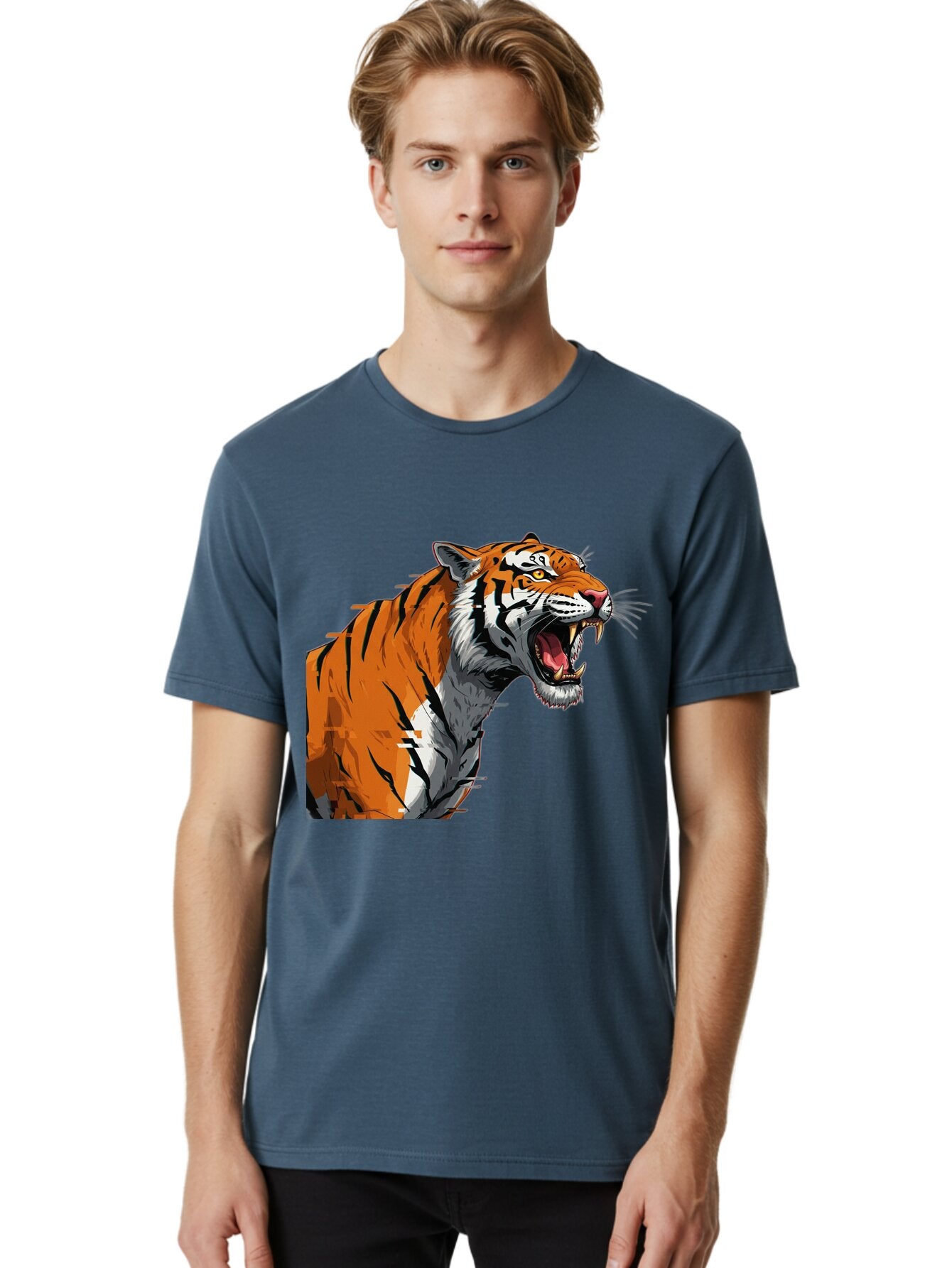 Aggressive-Tiger Men'S Graphic Tee, 100% Cotton, Comfortable Casual Summer Wear, Machine Washable, Vintage Camera, Old Camera, Antique Camera, Black Camera, Classic Photography, Photography Equipment, Nostalgic Device, Film Camera, Camera Art Bap037 17