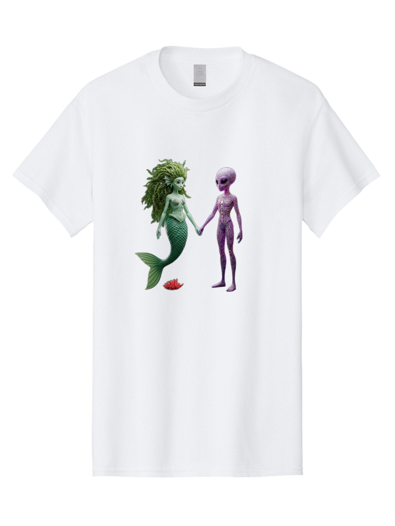 Alien-And-Mermaid Men'S Graphic Tee, 100% Cotton, Comfortable Casual Summer Wear, Machine Washable, Vintage Camera, Old Camera, Antique Camera, Black Camera, Classic Photography, Photography Equipment, Nostalgic Device, Film Camera, Camera Art Bap039 13