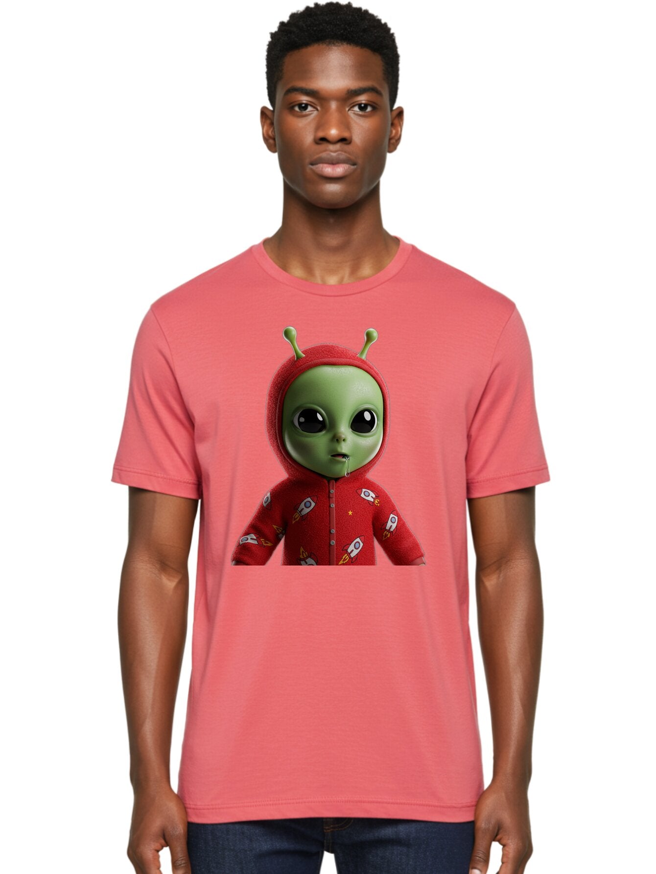 Alien-Baby-2 Men'S Graphic Tee, 100% Cotton, Comfortable Casual Summer Wear, Machine Washable, Vintage Camera, Old Camera, Antique Camera, Black Camera, Classic Photography, Photography Equipment, Nostalgic Device, Film Camera, Camera Art Bap041 29