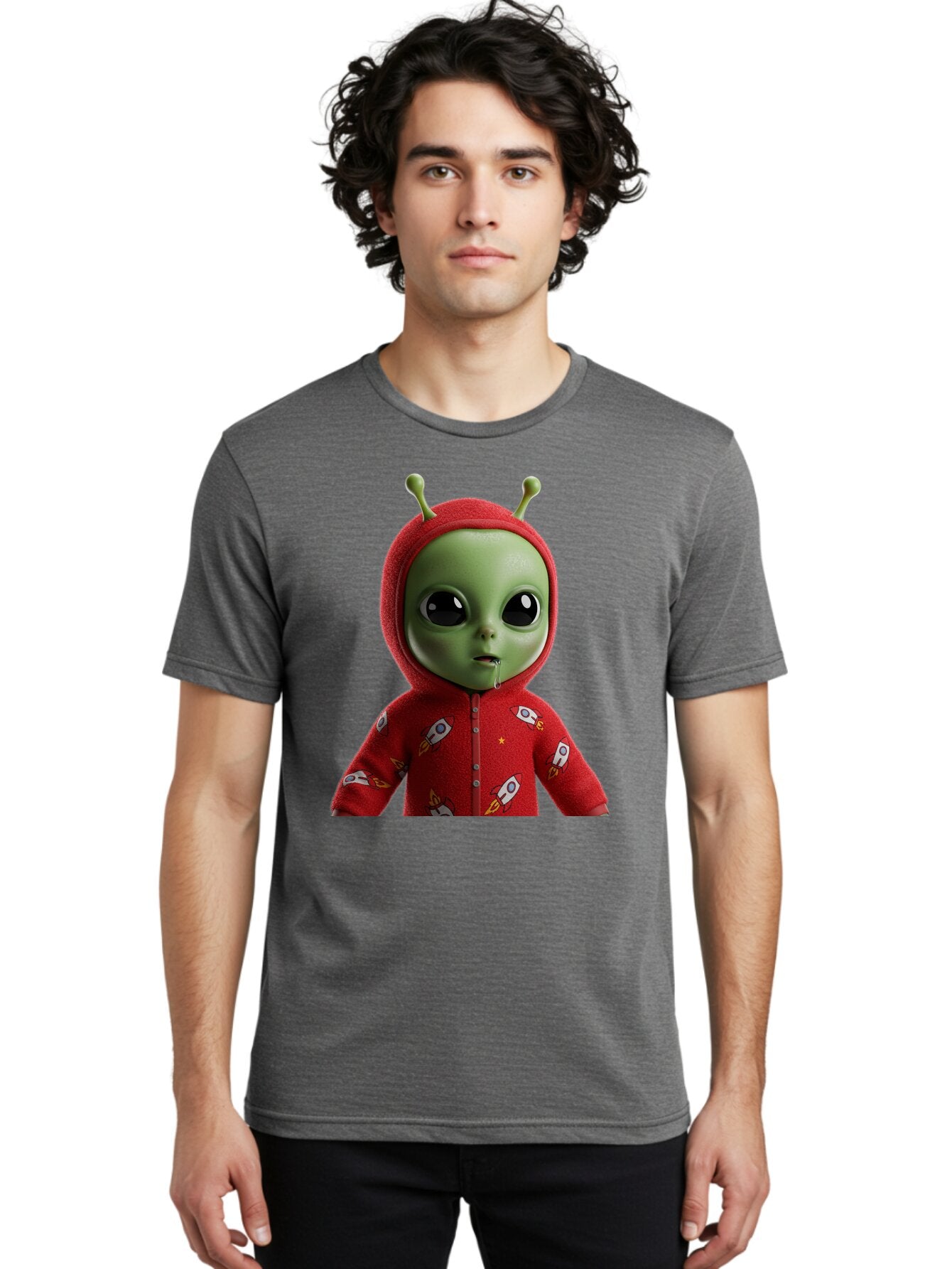 Alien-Baby-2 Men'S Graphic Tee, 100% Cotton, Comfortable Casual Summer Wear, Machine Washable, Vintage Camera, Old Camera, Antique Camera, Black Camera, Classic Photography, Photography Equipment, Nostalgic Device, Film Camera, Camera Art Bap041 24