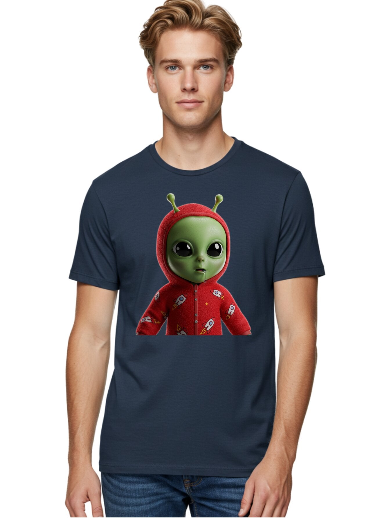 Alien-Baby-2 Men'S Graphic Tee, 100% Cotton, Comfortable Casual Summer Wear, Machine Washable, Vintage Camera, Old Camera, Antique Camera, Black Camera, Classic Photography, Photography Equipment, Nostalgic Device, Film Camera, Camera Art Bap041 17