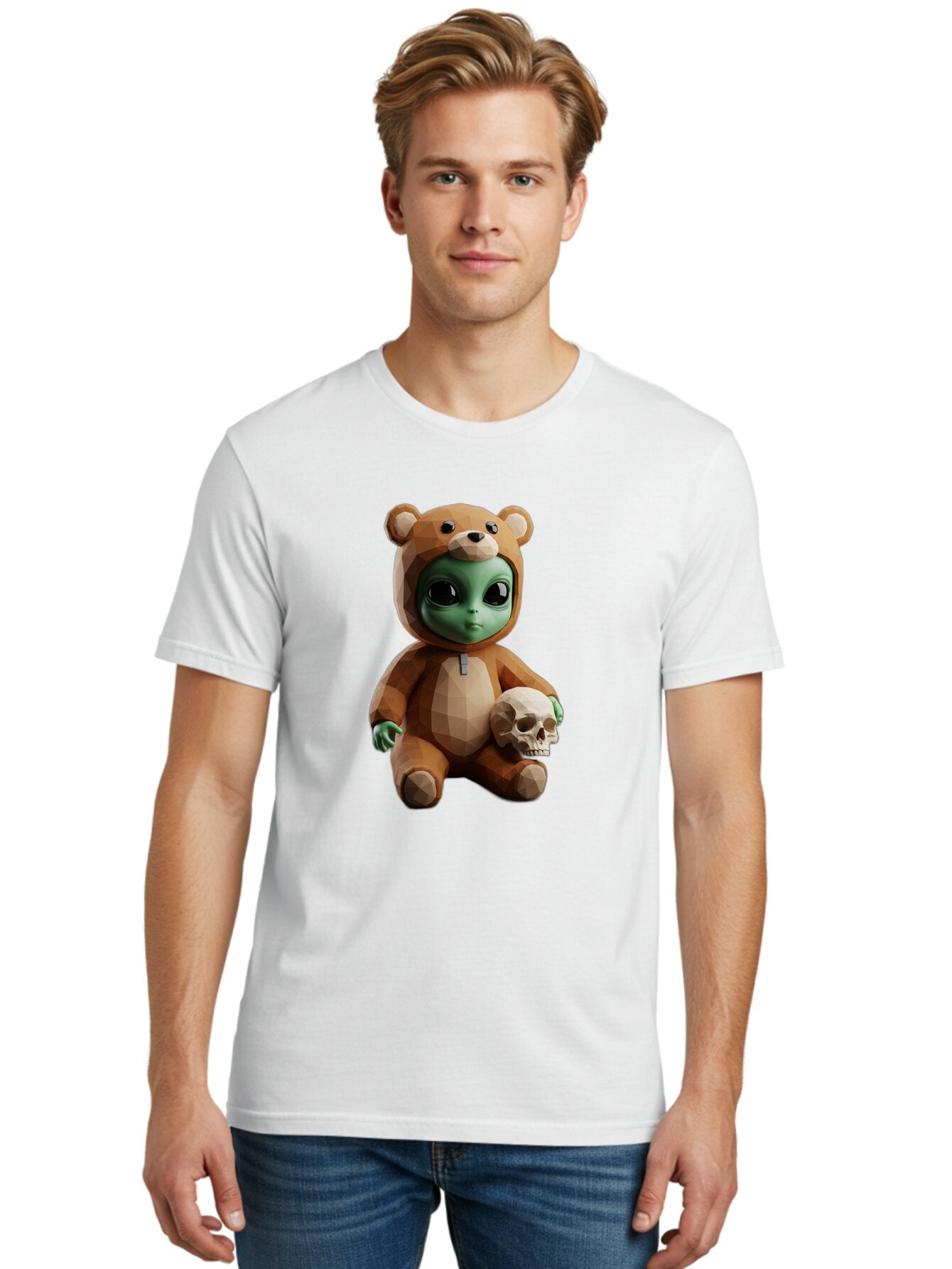 Alien-Baby-With-Skull Men'S Graphic Tee, 100% Cotton, Comfortable Casual Summer Wear, Machine Washable, Vintage Camera, Old Camera, Antique Camera, Black Camera, Classic Photography, Photography Equipment, Nostalgic Device, Film Camera, Bap049 28