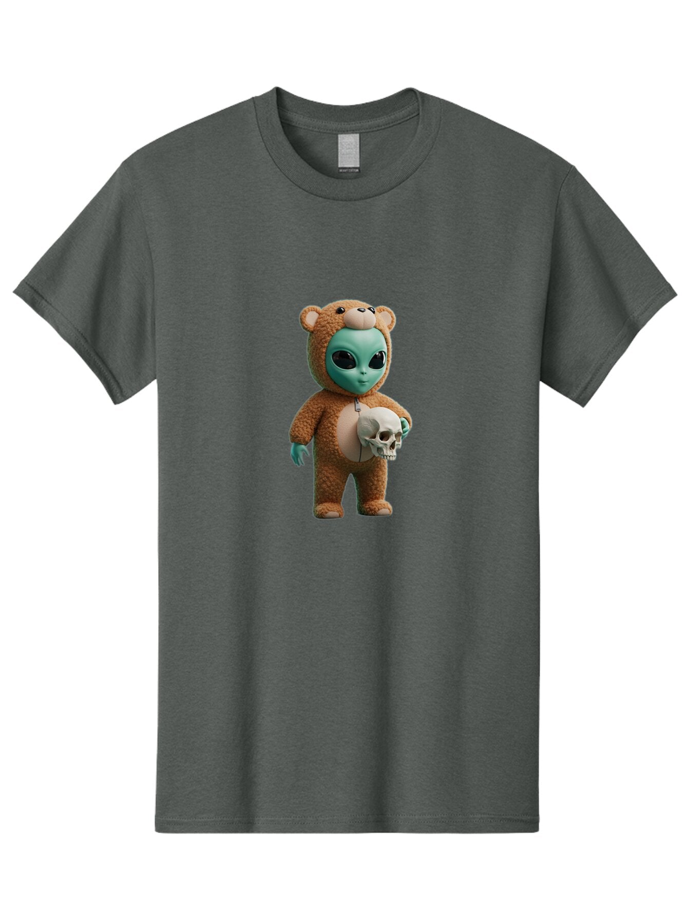 Alien-Bear-2 Men'S Graphic Tee, 100% Cotton, Comfortable Casual Summer Wear, Machine Washable, Vintage Camera, Old Camera, Antique Camera, Black Camera, Classic Photography, Photography Equipment, Nostalgic Device, Film Camera, Camera Art Bap052 11