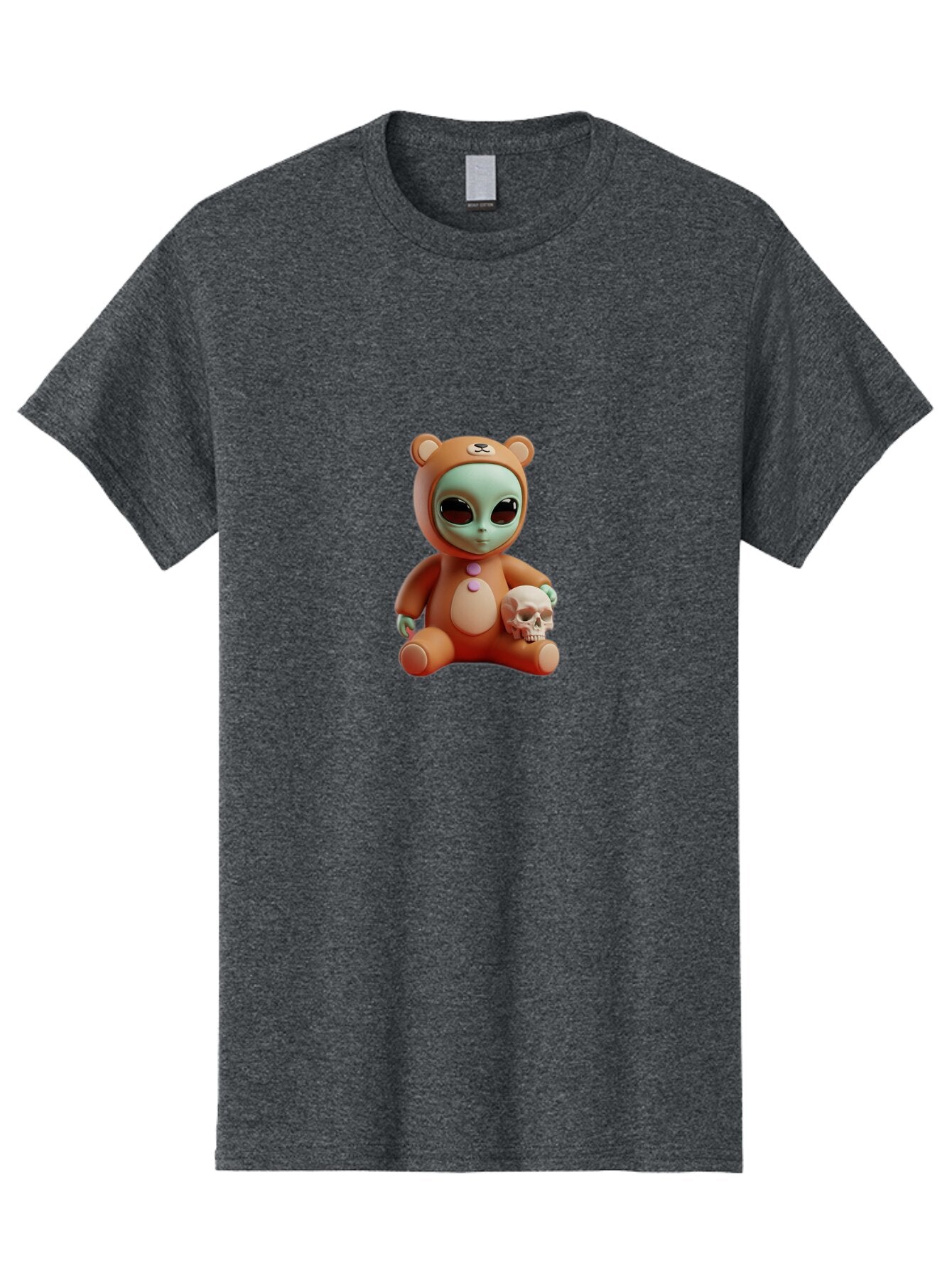Alien-In-Bear-Suit Men'S Graphic Tee, 100% Cotton, Comfortable Casual Summer Wear, Machine Washable, Vintage Camera, Old Camera, Antique Camera, Black Camera, Classic Photography, Photography Equipment, Nostalgic Device, Film Camera, Bap058