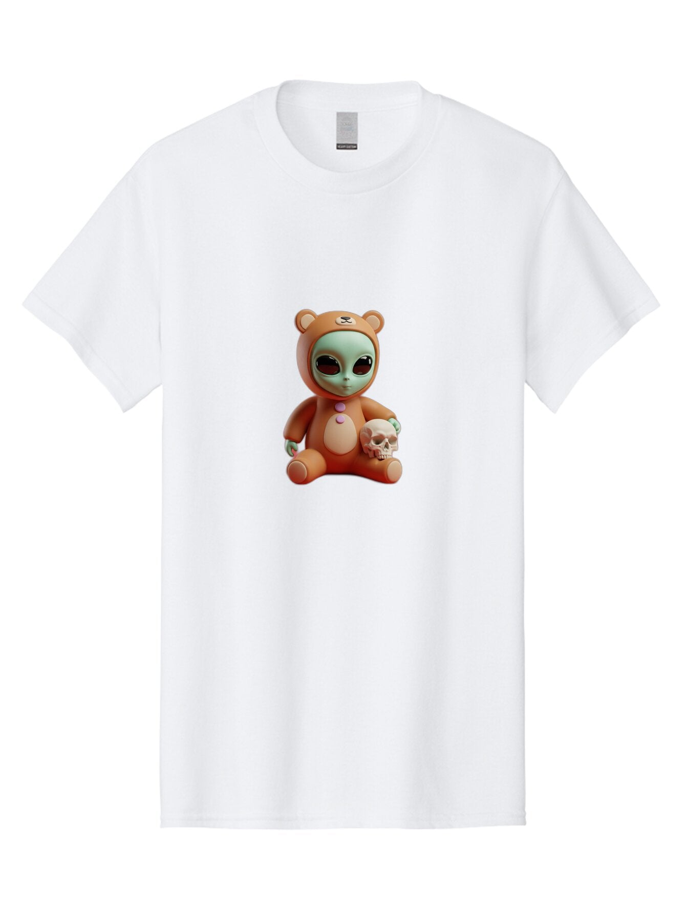 Alien-In-Bear-Suit Men'S Graphic Tee, 100% Cotton, Comfortable Casual Summer Wear, Machine Washable, Vintage Camera, Old Camera, Antique Camera, Black Camera, Classic Photography, Photography Equipment, Nostalgic Device, Film Camera, Bap058 15