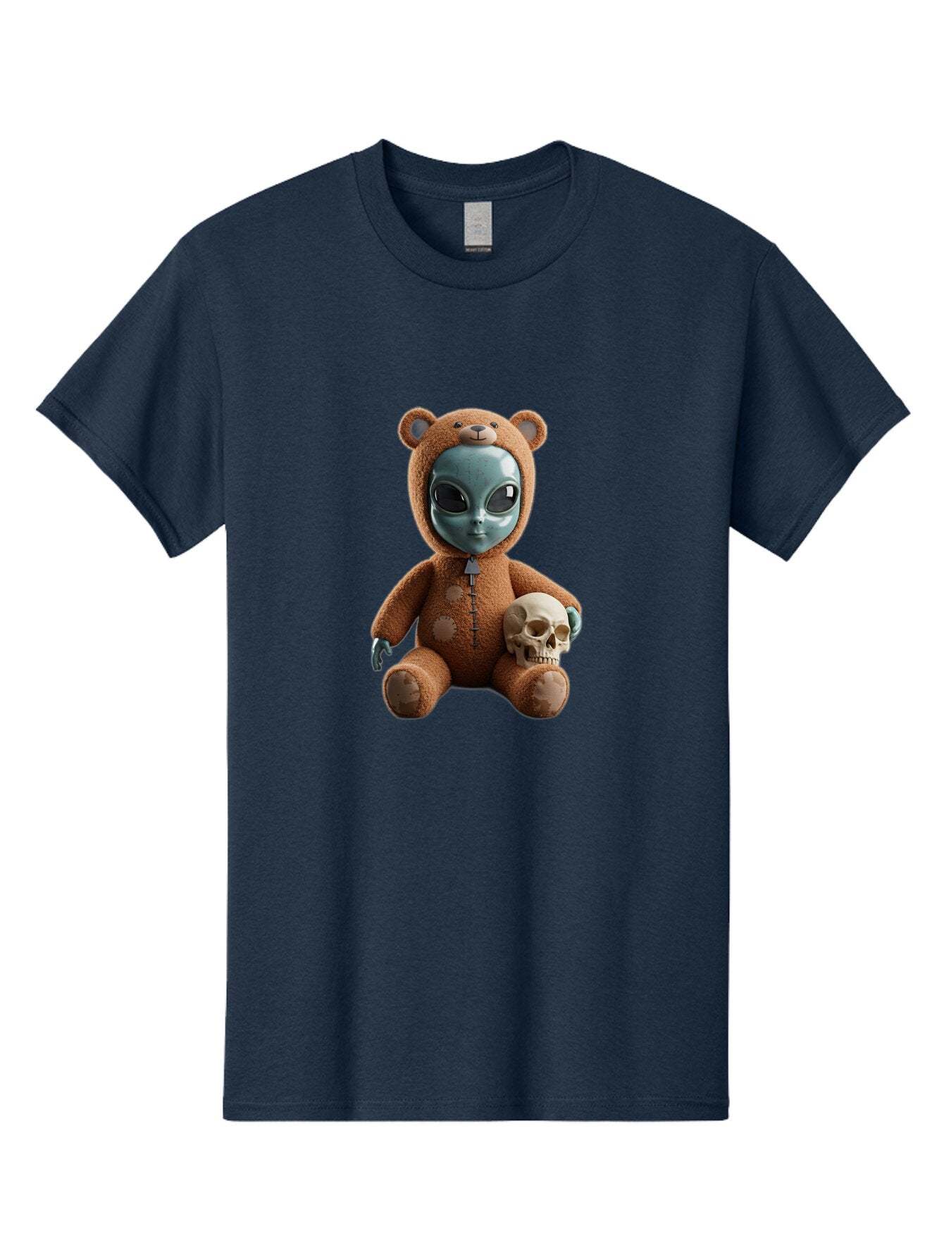 Alien-Teddy Men'S Graphic Tee, 100% Cotton, Comfortable Casual Summer Wear, Machine Washable, Vintage Camera, Old Camera, Antique Camera, Black Camera, Classic Photography, Photography Equipment, Nostalgic Device, Film Camera, Camera Art Bap061 11