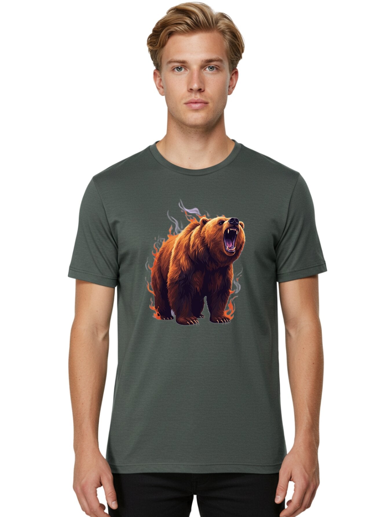 Angry-Bear-Roar Men'S Graphic Tee, 100% Cotton, Comfortable Casual Summer Wear, Machine Washable, Vintage Camera, Old Camera, Antique Camera, Black Camera, Classic Photography, Photography Equipment, Nostalgic Device, Film Camera, Camera Art Bap067 18