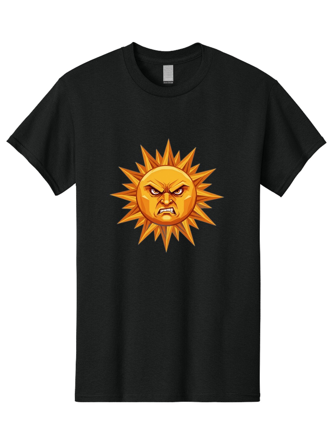 Angry-Sun-2 Men'S Graphic Tee, 100% Cotton, Comfortable Casual Summer Wear, Machine Washable, Vintage Camera, Old Camera, Antique Camera, Black Camera, Classic Photography, Photography Equipment, Nostalgic Device, Film Camera, Camera Art Bap072 10