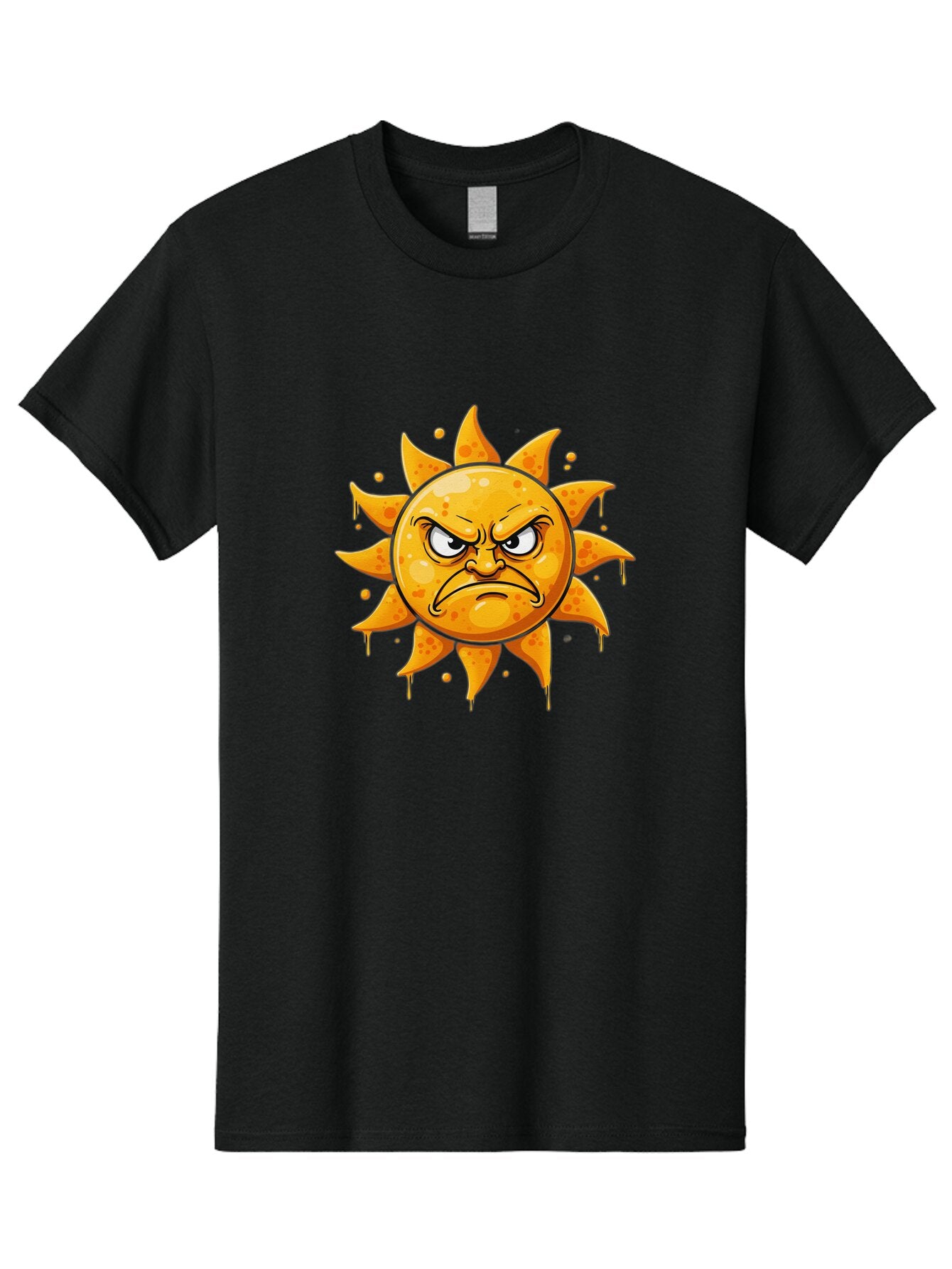 Angry-Sun-4 Men'S Graphic Tee, 100% Cotton, Comfortable Casual Summer Wear, Machine Washable, Vintage Camera, Old Camera, Antique Camera, Black Camera, Classic Photography, Photography Equipment, Nostalgic Device, Film Camera, Camera Art Bap074 4