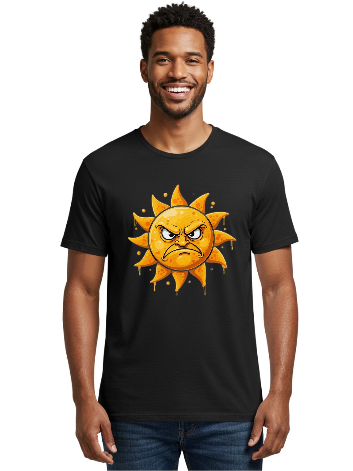 Angry-Sun-4 Men'S Graphic Tee, 100% Cotton, Comfortable Casual Summer Wear, Machine Washable, Vintage Camera, Old Camera, Antique Camera, Black Camera, Classic Photography, Photography Equipment, Nostalgic Device, Film Camera, Camera Art Bap074 18