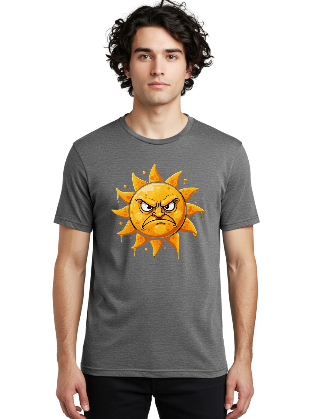 Angry-Sun-4 Men'S Graphic Tee, 100% Cotton, Comfortable Casual Summer Wear, Machine Washable, Vintage Camera, Old Camera, Antique Camera, Black Camera, Classic Photography, Photography Equipment, Nostalgic Device, Film Camera, Camera Art Bap074 25