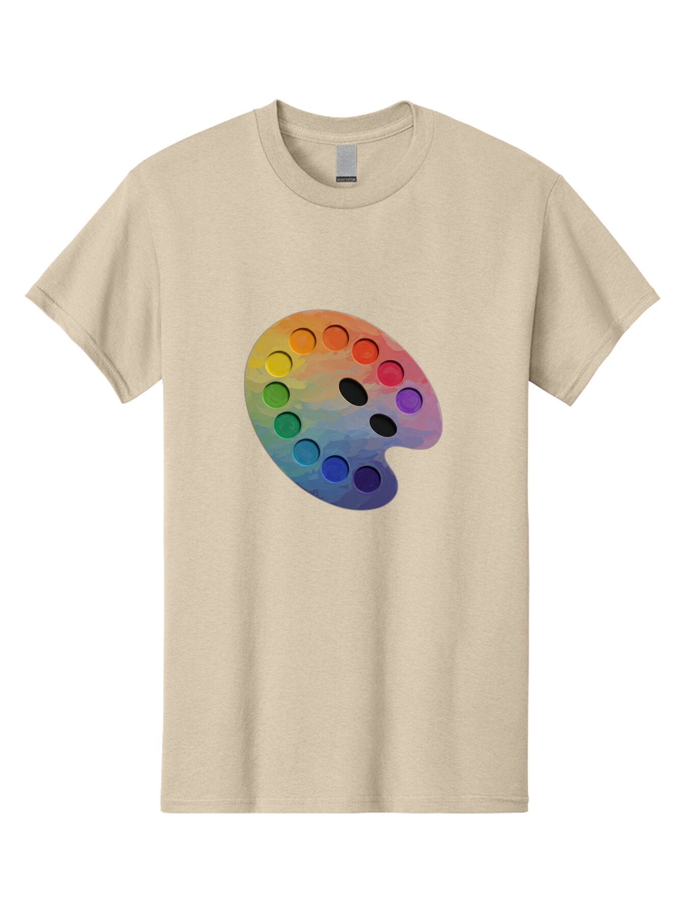 Artist-Palette-1 Men'S Graphic Tee, 100% Cotton, Comfortable Casual Summer Wear, Machine Washable, Vintage Camera, Old Camera, Antique Camera, Black Camera, Classic Photography, Photography Equipment, Nostalgic Device, Film Camera, Camera Art Bap079 5