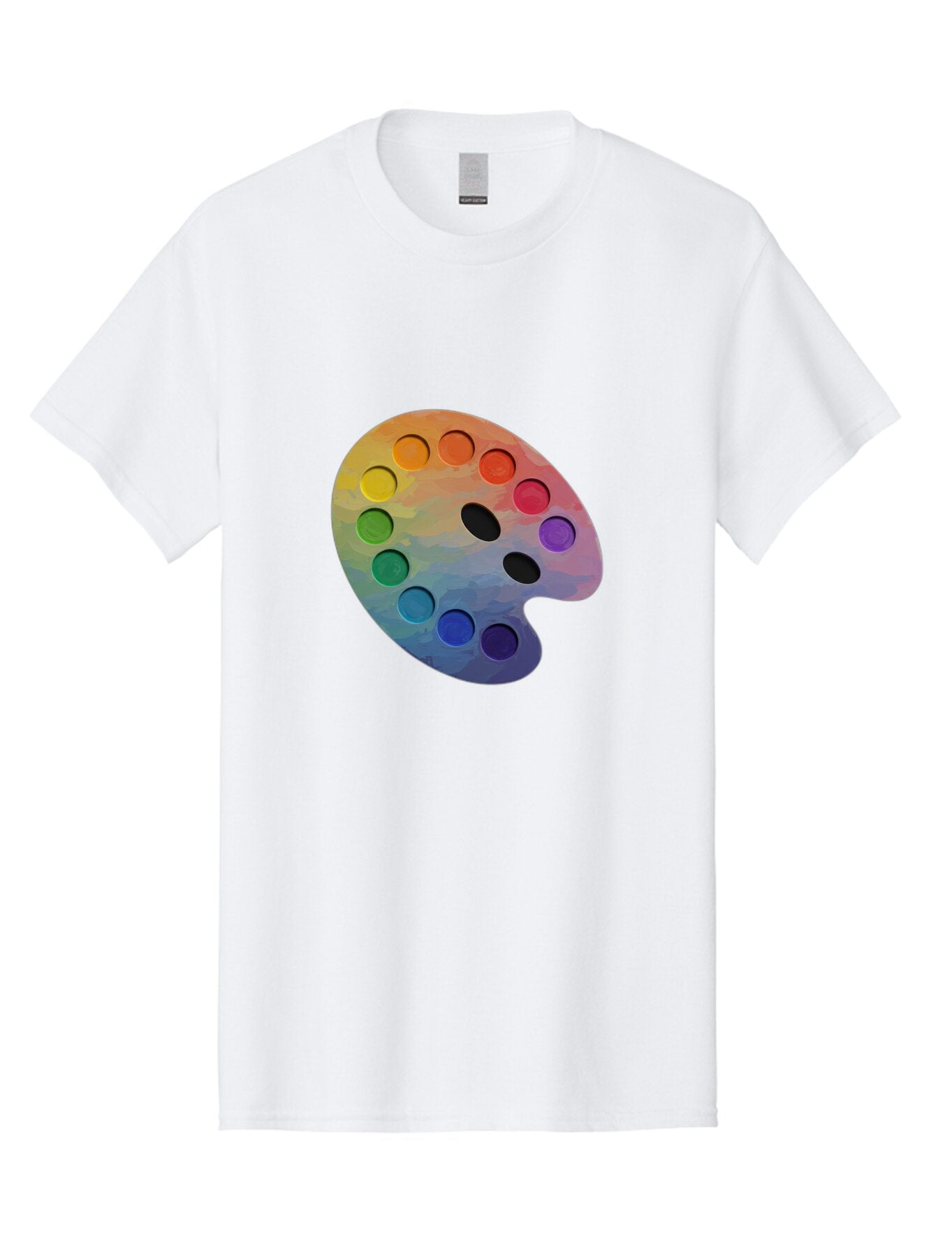 Artist-Palette-1 Men'S Graphic Tee, 100% Cotton, Comfortable Casual Summer Wear, Machine Washable, Vintage Camera, Old Camera, Antique Camera, Black Camera, Classic Photography, Photography Equipment, Nostalgic Device, Film Camera, Camera Art Bap079 12