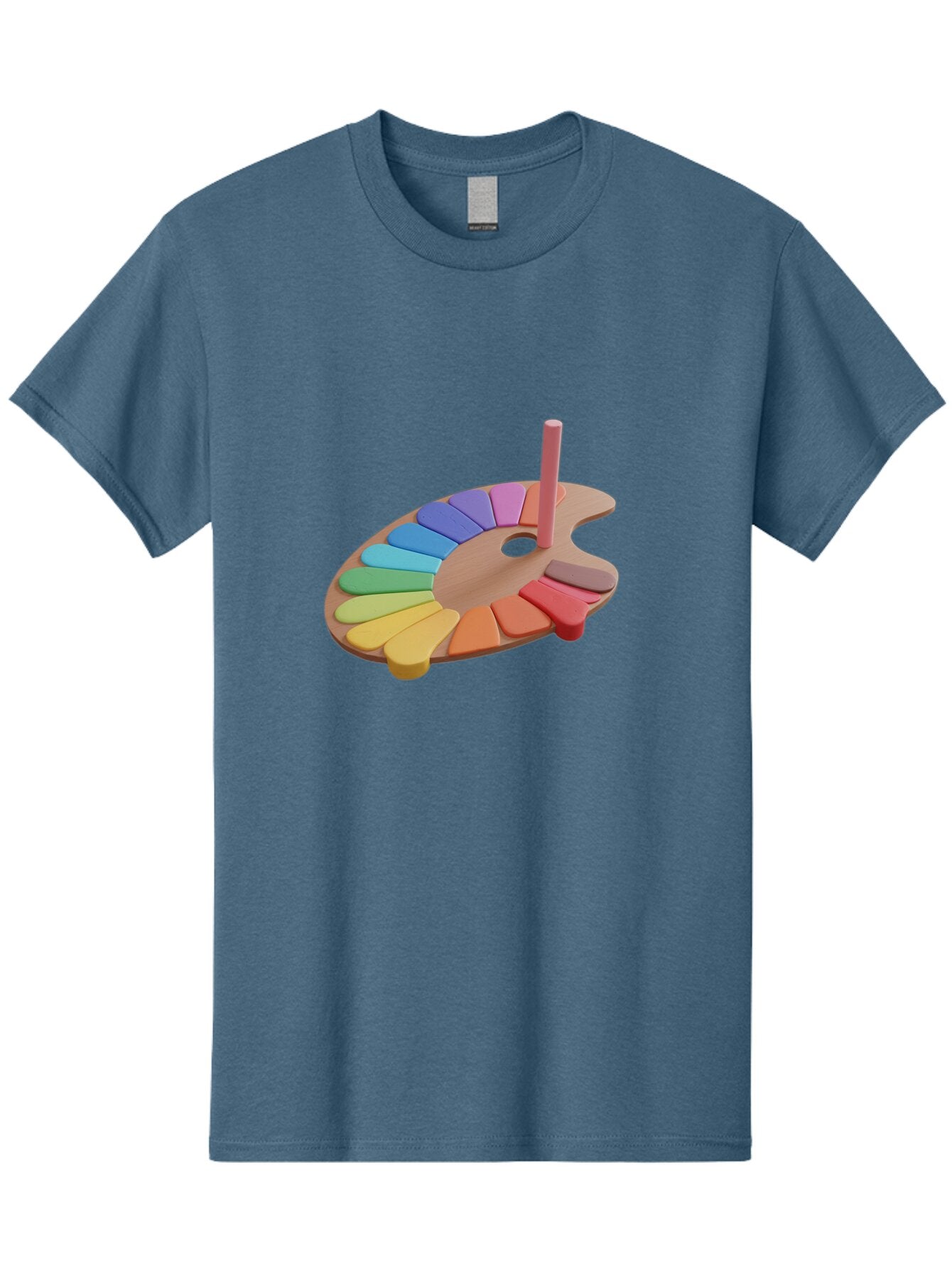 Artist-Palette-3 Men'S Graphic Tee, 100% Cotton, Comfortable Casual Summer Wear, Machine Washable, Vintage Camera, Old Camera, Antique Camera, Black Camera, Classic Photography, Photography Equipment, Nostalgic Device, Film Camera, Camera Art Bap081 15