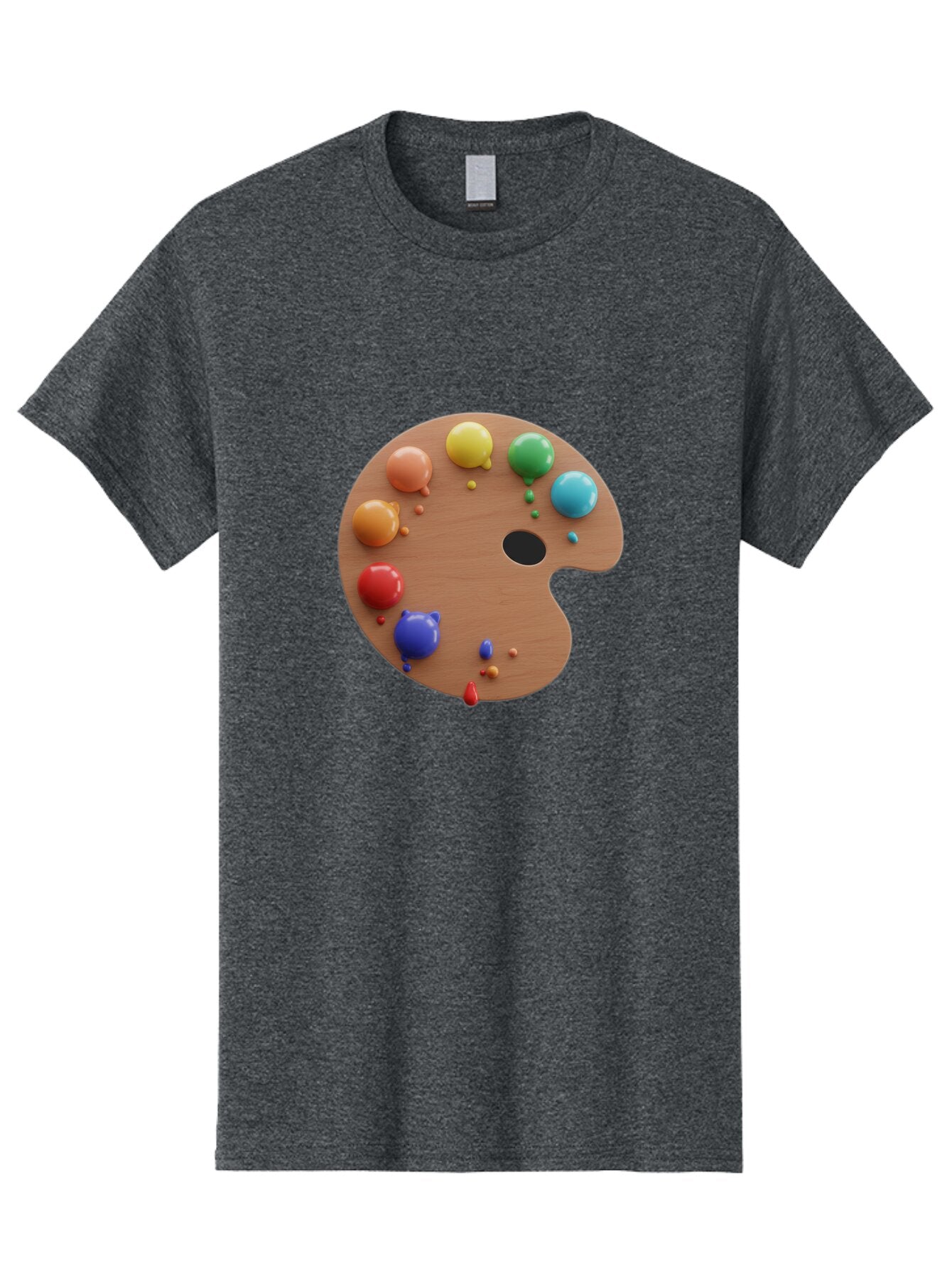 Artist-S-Palette-1 Men'S Graphic Tee, 100% Cotton, Comfortable Casual Summer Wear, Machine Washable, Vintage Camera, Old Camera, Antique Camera, Black Camera, Classic Photography, Photography Equipment, Nostalgic Device, Film Camera, Bap083 9