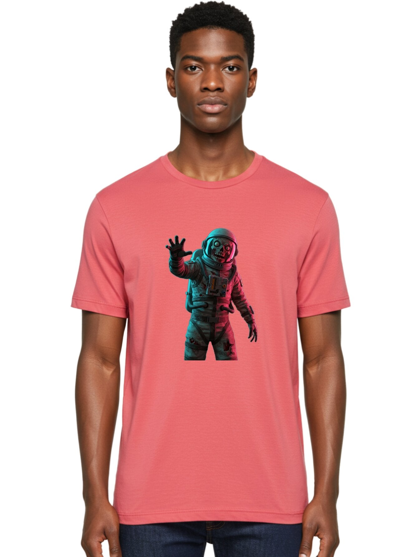 Astronaut-Skeleton Men'S Graphic Tee, 100% Cotton, Comfortable Casual Summer Wear, Machine Washable, Vintage Camera, Old Camera, Antique Camera, Black Camera, Classic Photography, Photography Equipment, Nostalgic Device, Film Camera, Bap095 25