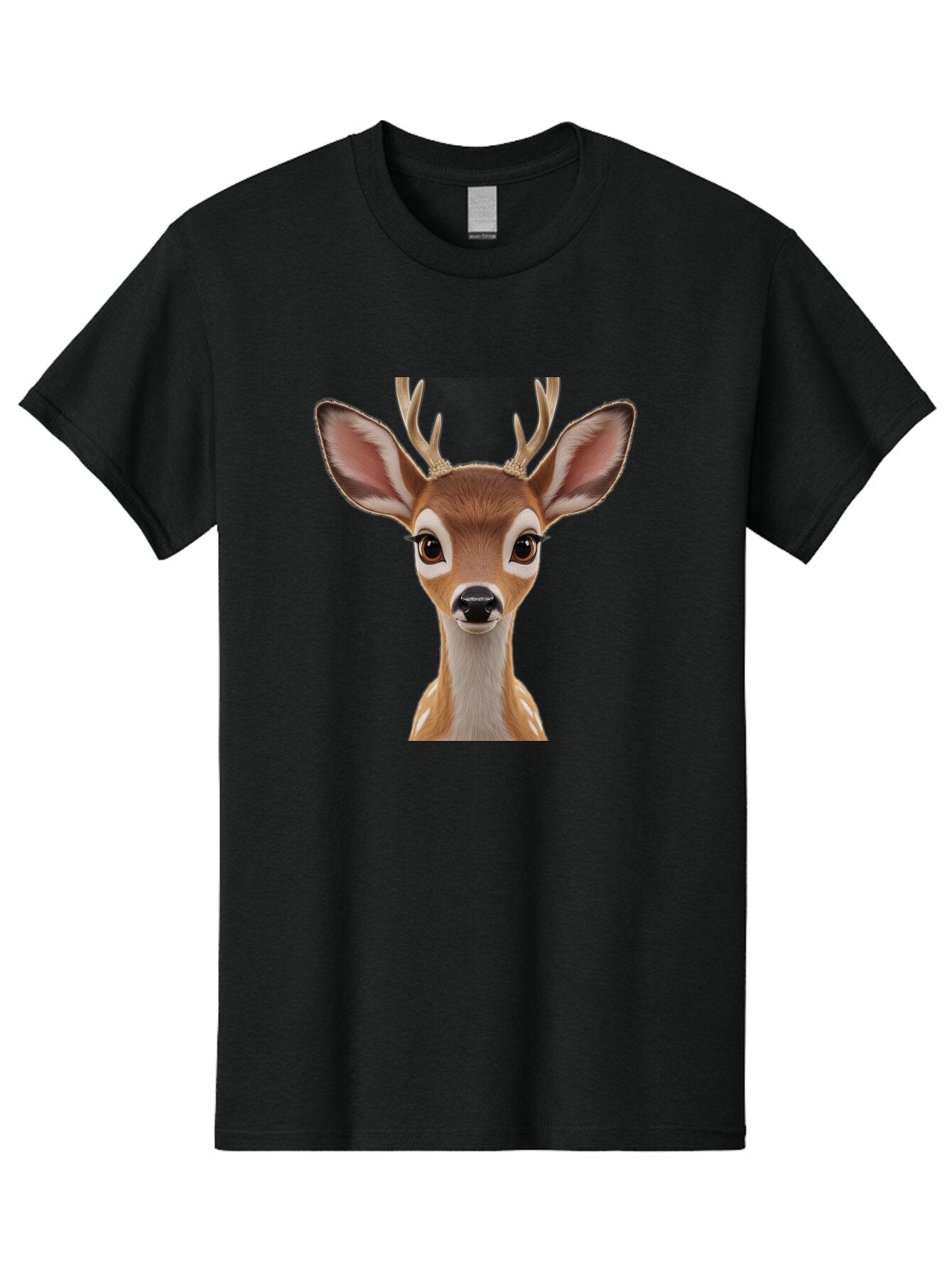 Bambi-Deer-Head Men'S Graphic Tee, 100% Cotton, Comfortable Casual Summer Wear, Machine Washable, Vintage Camera, Old Camera, Antique Camera, Black Camera, Classic Photography, Photography Equipment, Nostalgic Device, Film Camera, Camera Art Bap104 10