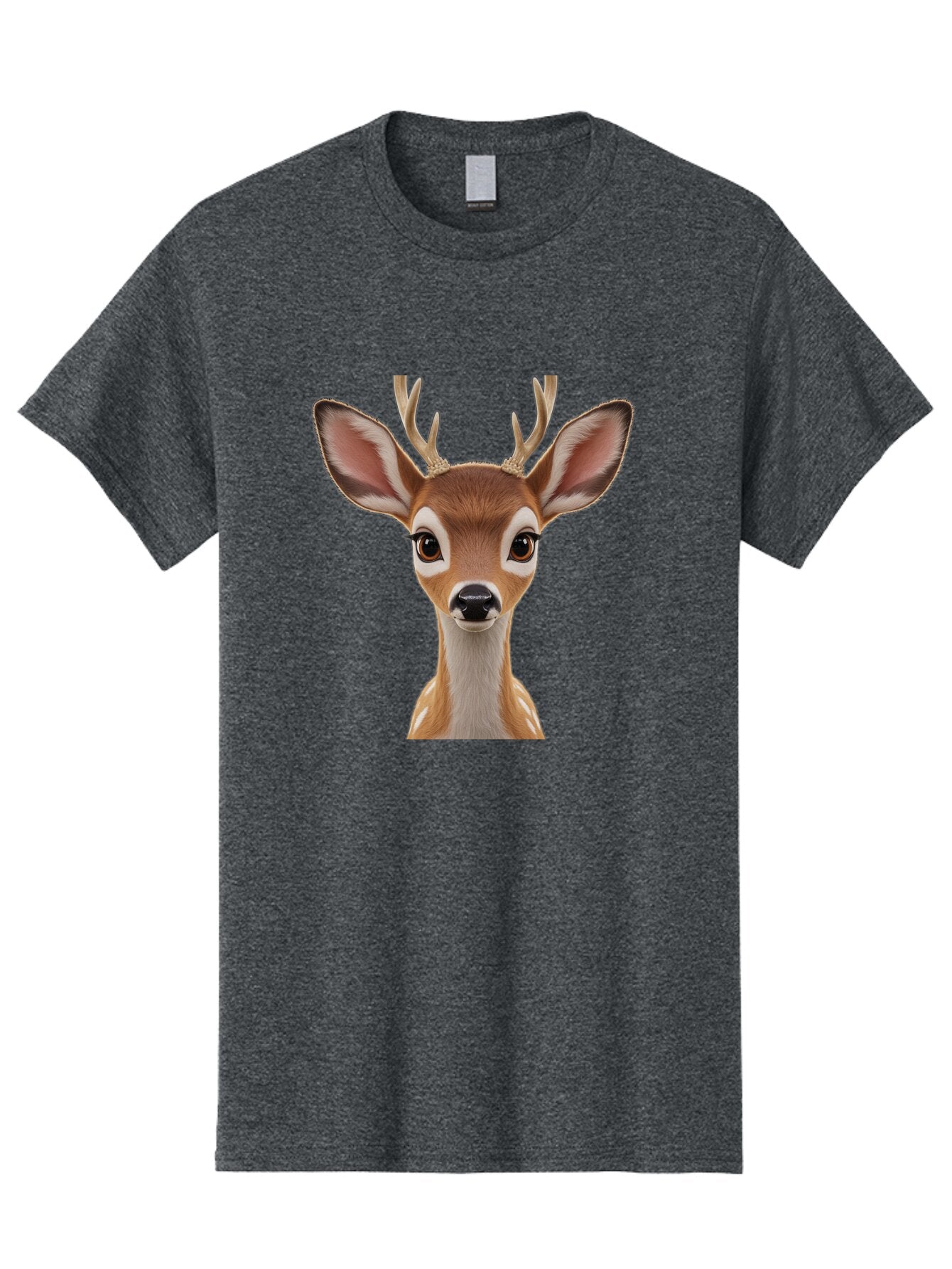 Bambi-Deer-Head Men'S Graphic Tee, 100% Cotton, Comfortable Casual Summer Wear, Machine Washable, Vintage Camera, Old Camera, Antique Camera, Black Camera, Classic Photography, Photography Equipment, Nostalgic Device, Film Camera, Camera Art Bap104 6