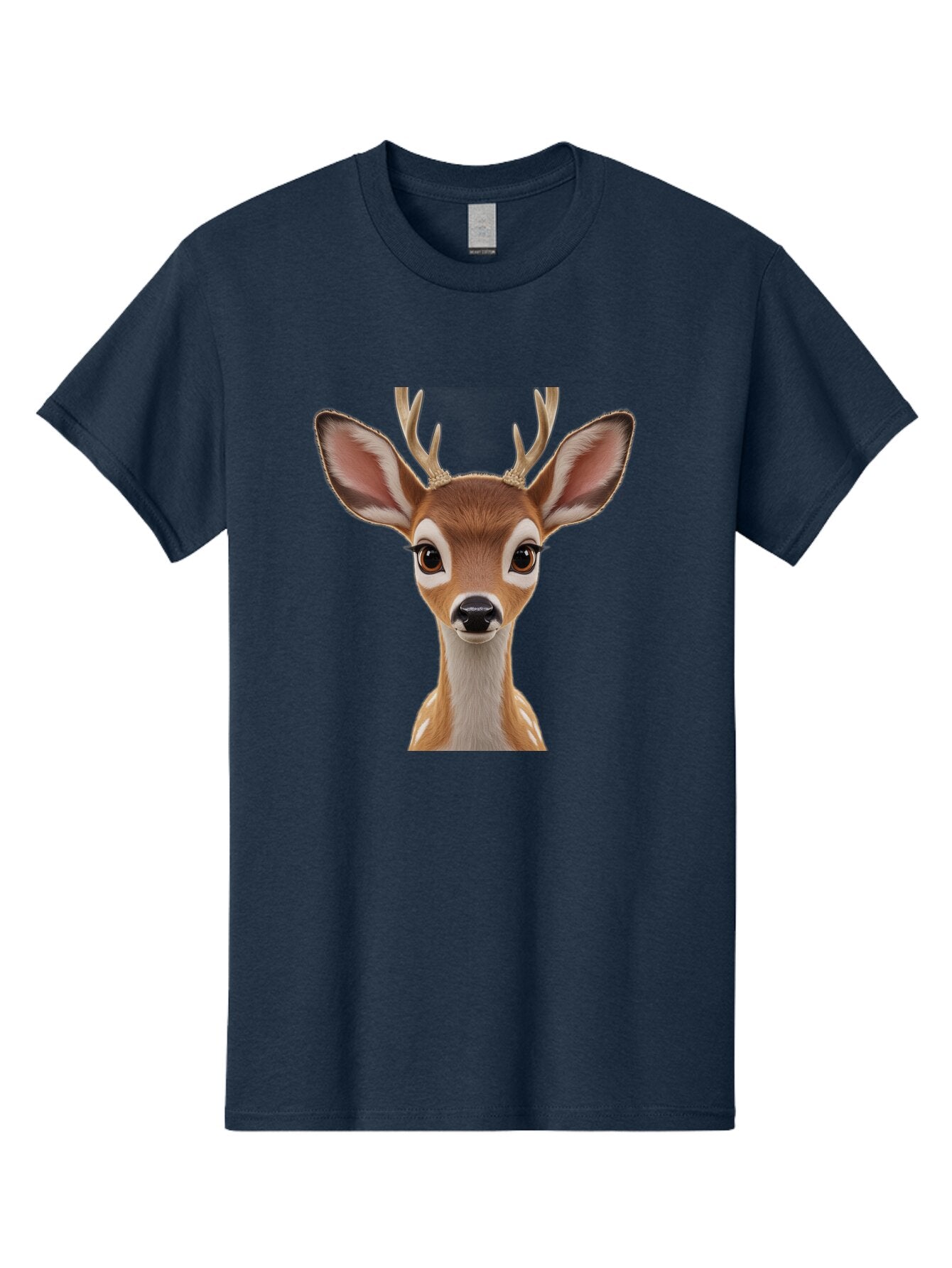 Bambi-Deer-Head Men'S Graphic Tee, 100% Cotton, Comfortable Casual Summer Wear, Machine Washable, Vintage Camera, Old Camera, Antique Camera, Black Camera, Classic Photography, Photography Equipment, Nostalgic Device, Film Camera, Camera Art Bap104 5