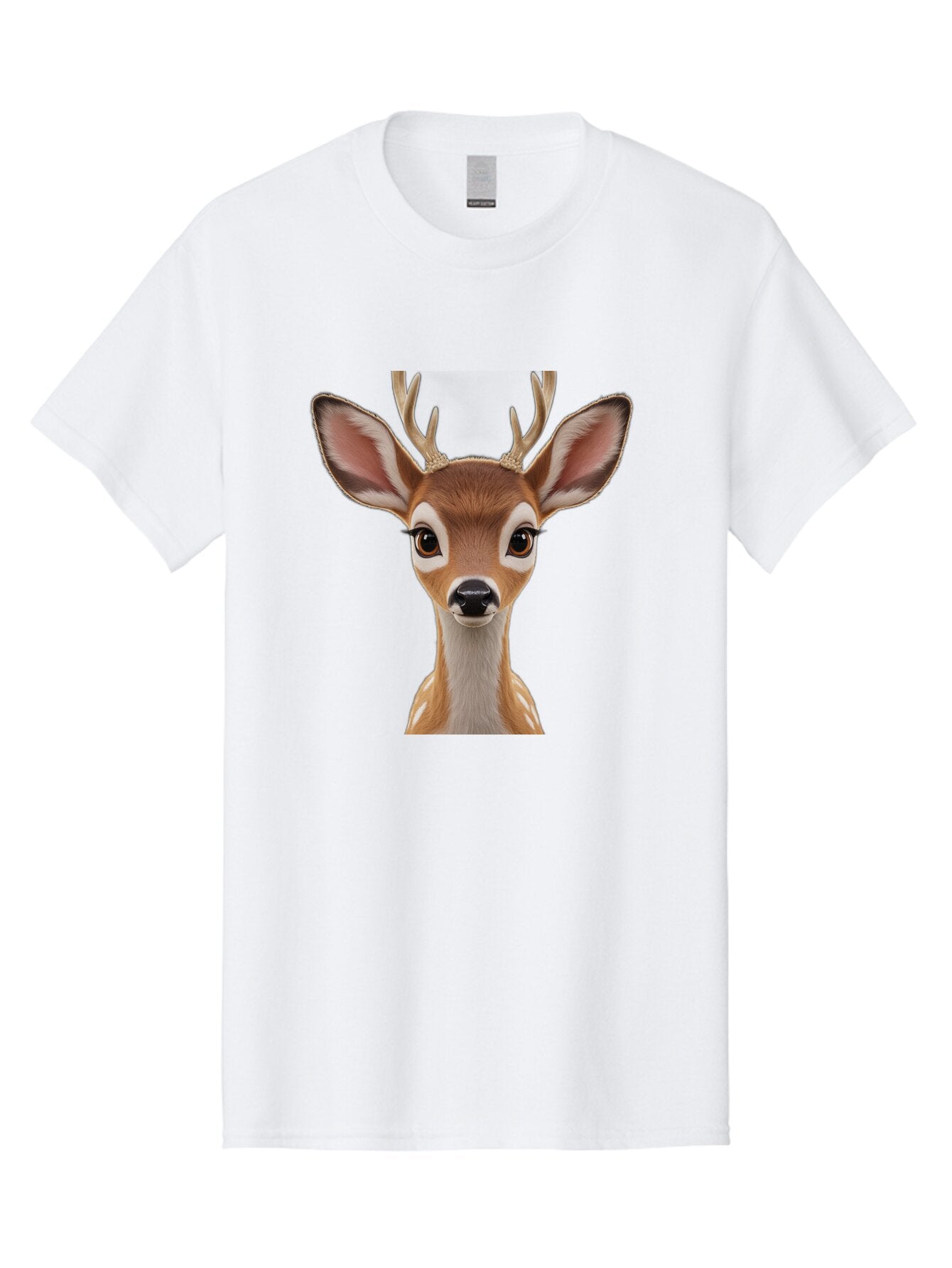 Bambi-Deer-Head Men'S Graphic Tee, 100% Cotton, Comfortable Casual Summer Wear, Machine Washable, Vintage Camera, Old Camera, Antique Camera, Black Camera, Classic Photography, Photography Equipment, Nostalgic Device, Film Camera, Camera Art Bap104 3