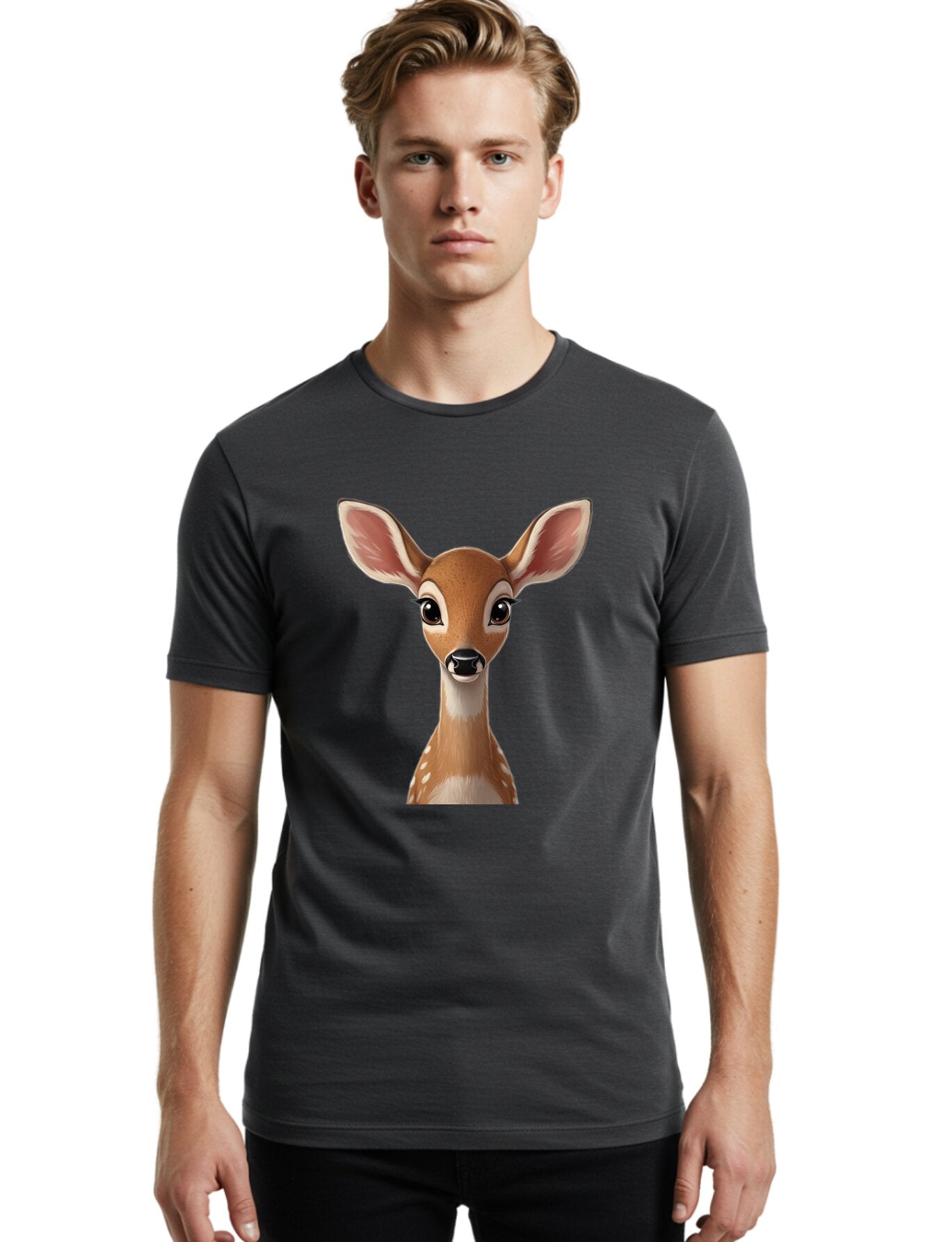 Bambi Men'S Graphic Tee, 100% Cotton, Comfortable Casual Summer Wear, Machine Washable, Vintage Camera, Old Camera, Antique Camera, Black Camera, Classic Photography, Photography Equipment, Nostalgic Device, Film Camera, Camera Art Bap107 20