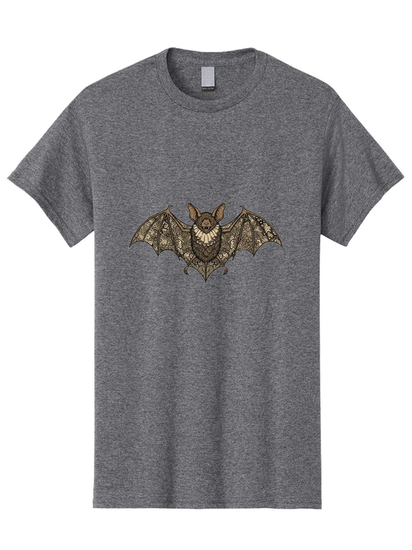 Bat-With-Lace-Collar Men'S Graphic Tee, 100% Cotton, Comfortable Casual Summer Wear, Machine Washable, Vintage Camera, Old Camera, Antique Camera, Black Camera, Classic Photography, Photography Equipment, Nostalgic Device, Film Camera, Bap123 5