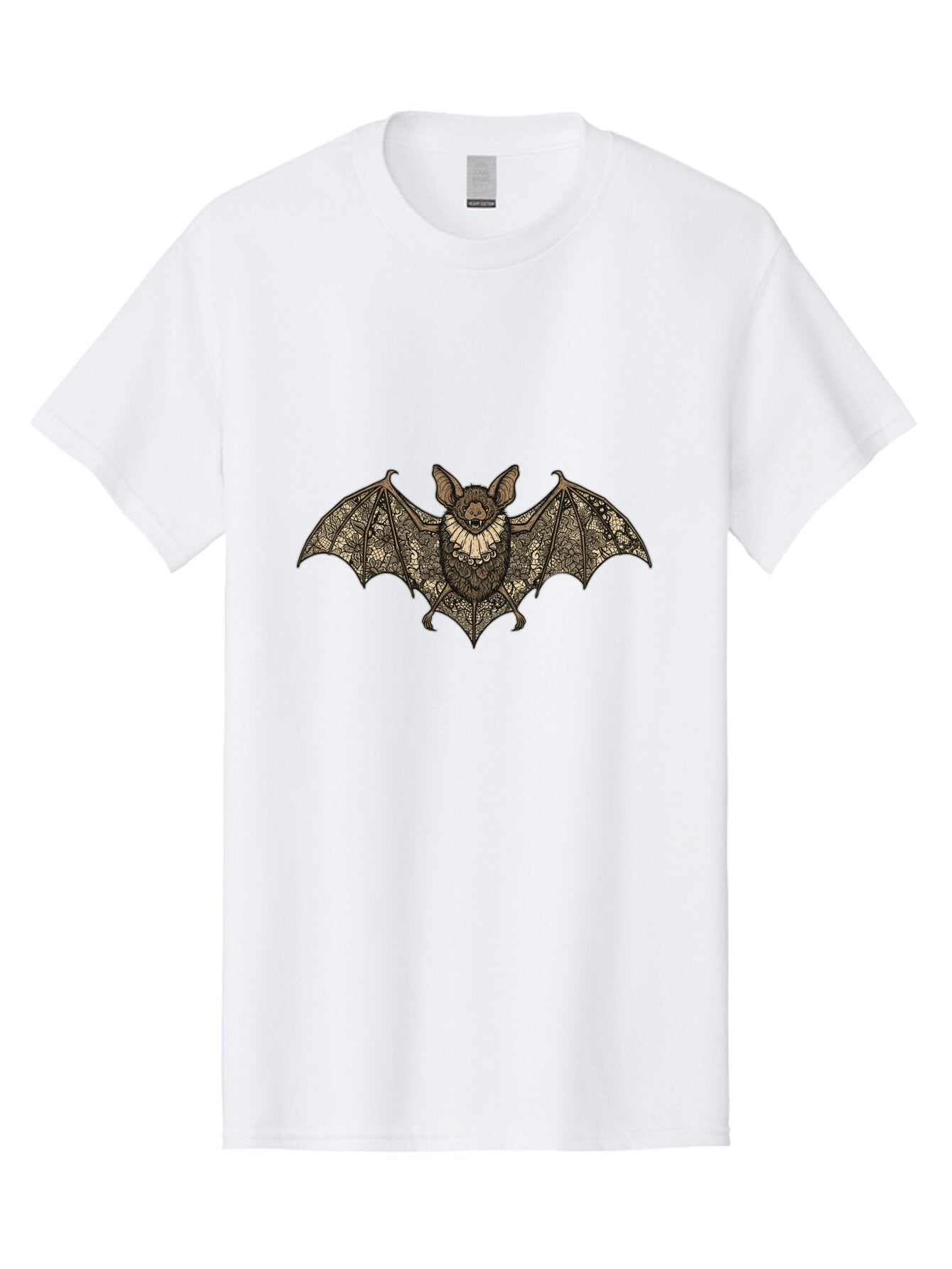 Bat-With-Lace-Collar Men'S Graphic Tee, 100% Cotton, Comfortable Casual Summer Wear, Machine Washable, Vintage Camera, Old Camera, Antique Camera, Black Camera, Classic Photography, Photography Equipment, Nostalgic Device, Film Camera, Bap123 10