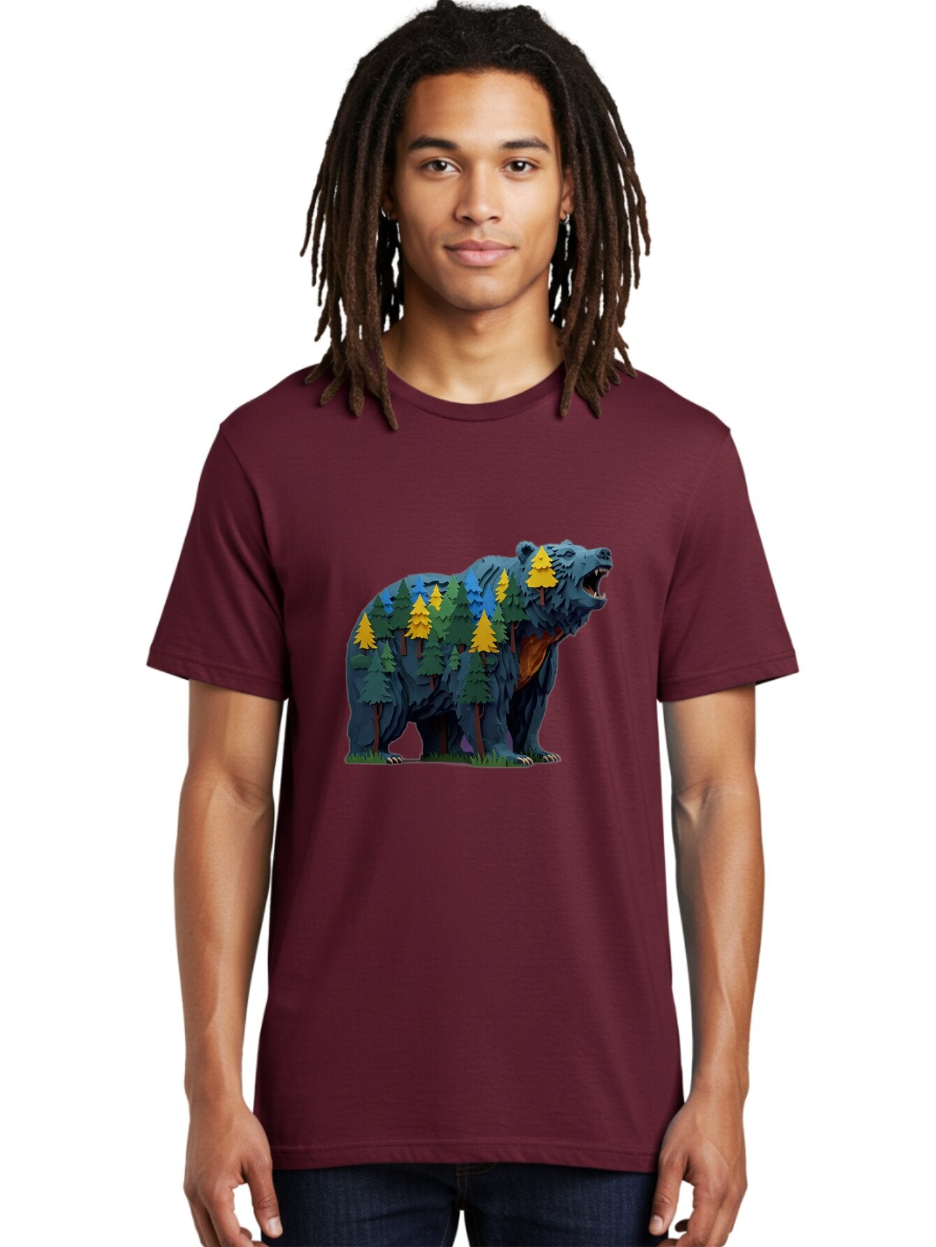 Bear-With-Trees Men'S Graphic Tee, 100% Cotton, Comfortable Casual Summer Wear, Machine Washable, Vintage Camera, Old Camera, Antique Camera, Black Camera, Classic Photography, Photography Equipment, Nostalgic Device, Film Camera, Camera Art Bap127 22