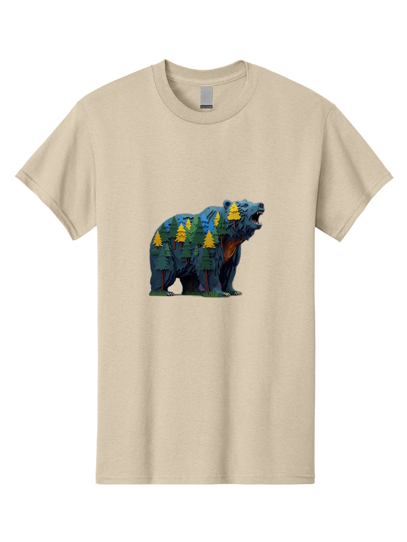 Bear-With-Trees Men'S Graphic Tee, 100% Cotton, Comfortable Casual Summer Wear, Machine Washable, Vintage Camera, Old Camera, Antique Camera, Black Camera, Classic Photography, Photography Equipment, Nostalgic Device, Film Camera, Camera Art Bap127