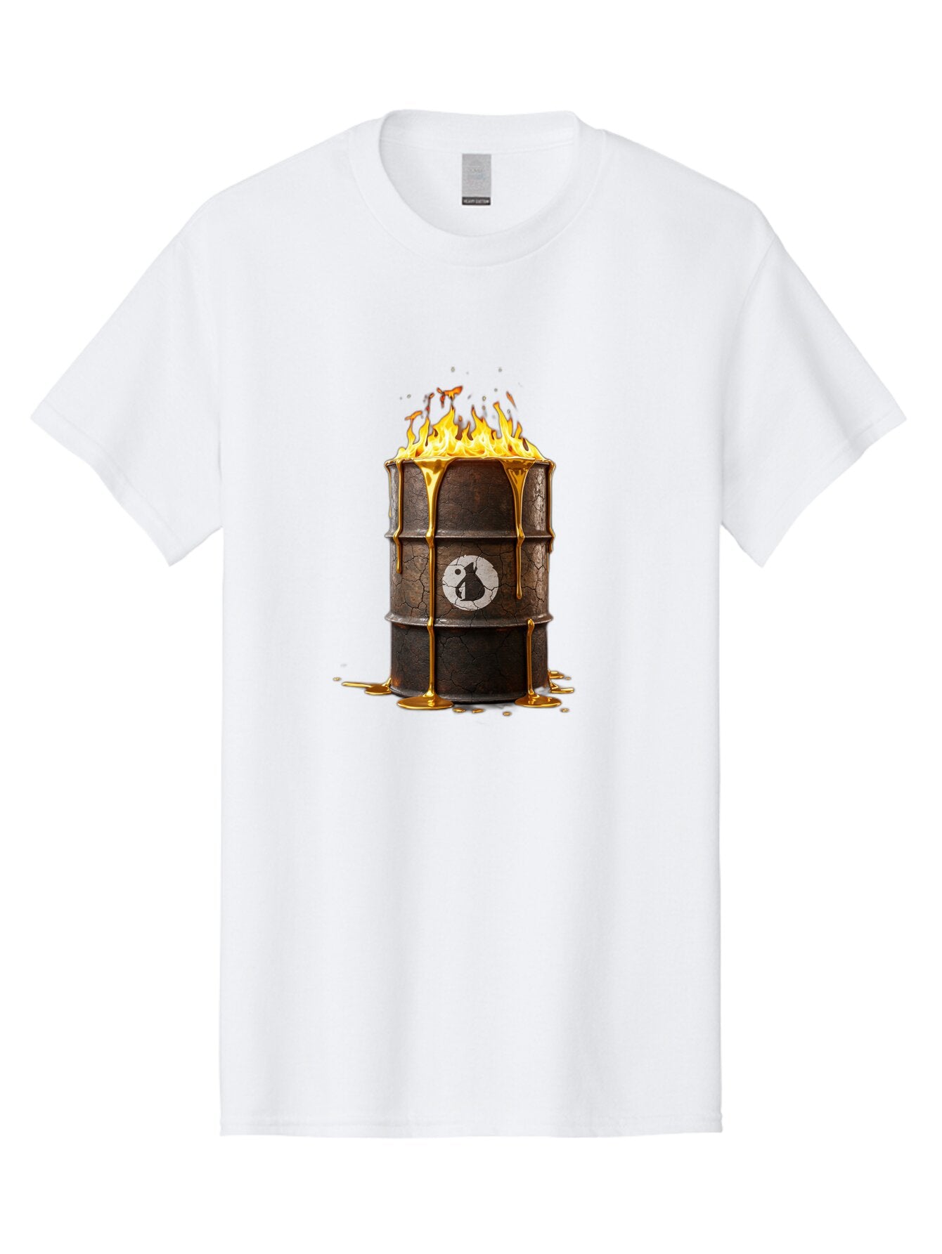 Biohazard-Barrel Men'S Graphic Tee, 100% Cotton, Comfortable Casual Summer Wear, Machine Washable, Vintage Camera, Old Camera, Antique Camera, Black Camera, Classic Photography, Photography Equipment, Nostalgic Device, Film Camera, Camera Art Bap128 8