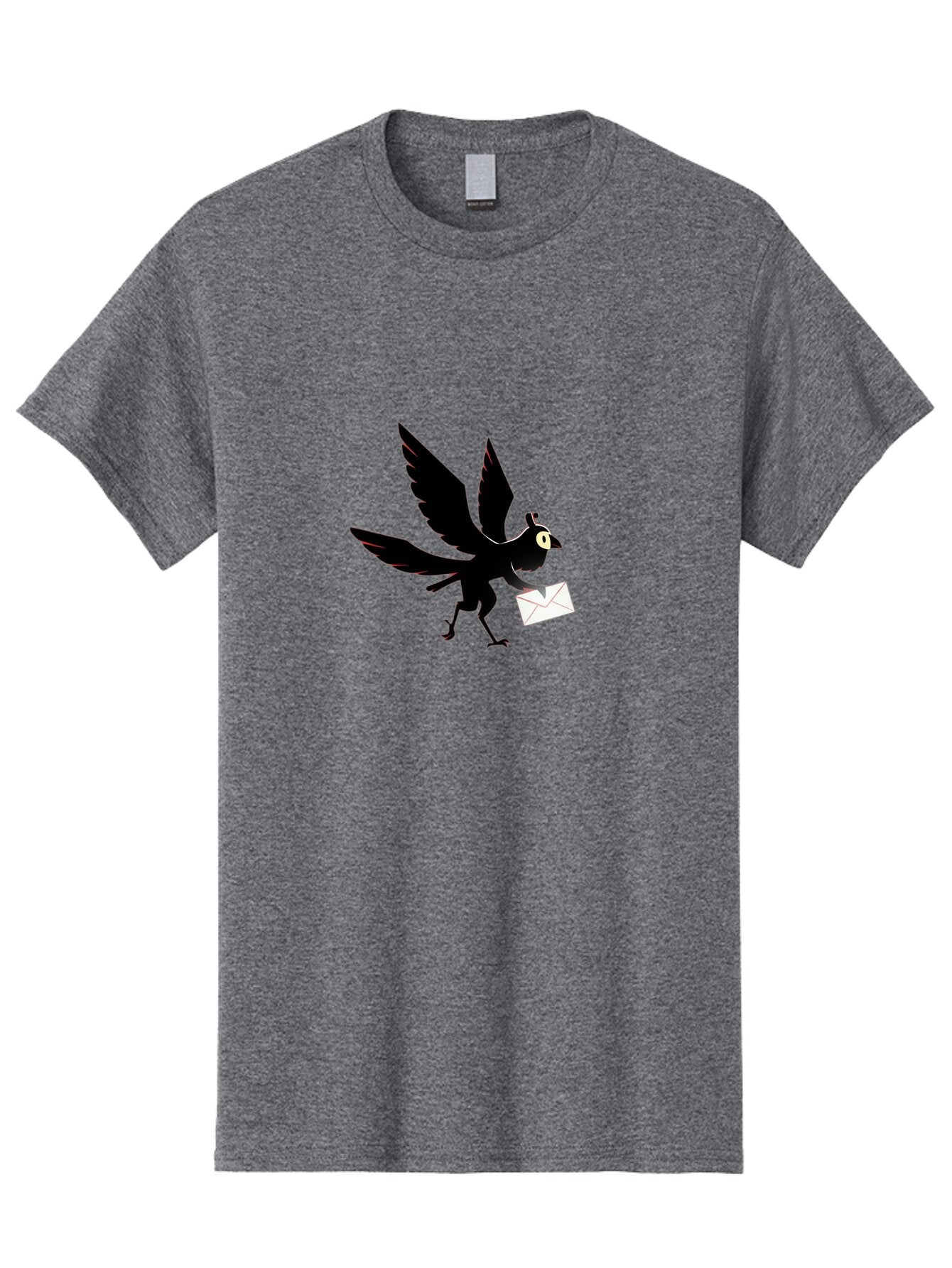 Bird-Delivering-Letter Men'S Graphic Tee, 100% Cotton, Comfortable Casual Summer Wear, Machine Washable, Vintage Camera, Old Camera, Antique Camera, Black Camera, Classic Photography, Photography Equipment, Nostalgic Device, Film Camera, Bap130 12