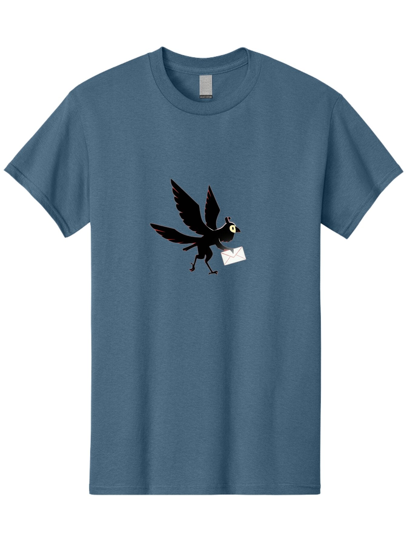 Bird-Delivering-Letter Men'S Graphic Tee, 100% Cotton, Comfortable Casual Summer Wear, Machine Washable, Vintage Camera, Old Camera, Antique Camera, Black Camera, Classic Photography, Photography Equipment, Nostalgic Device, Film Camera, Bap130