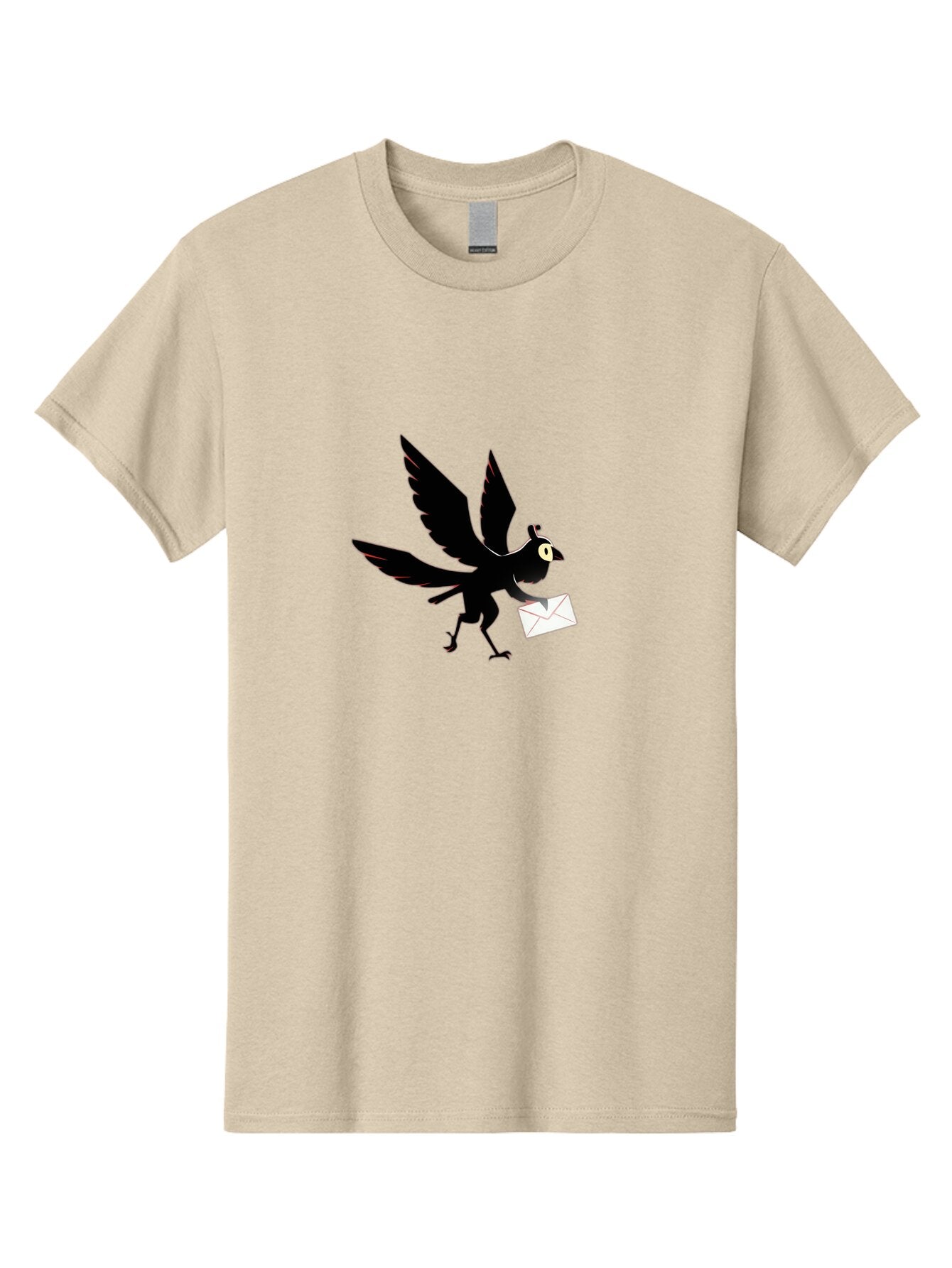 Bird-Delivering-Letter Men'S Graphic Tee, 100% Cotton, Comfortable Casual Summer Wear, Machine Washable, Vintage Camera, Old Camera, Antique Camera, Black Camera, Classic Photography, Photography Equipment, Nostalgic Device, Film Camera, Bap130 13