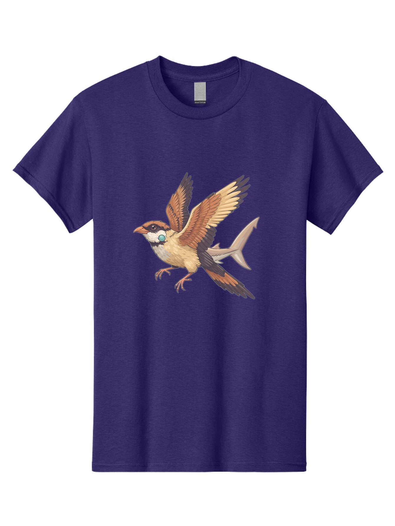 Bird-Shark Men'S Graphic Tee, 100% Cotton, Comfortable Casual Summer Wear, Machine Washable, Vintage Camera, Old Camera, Antique Camera, Black Camera, Classic Photography, Photography Equipment, Nostalgic Device, Film Camera, Camera Art Bap132 3