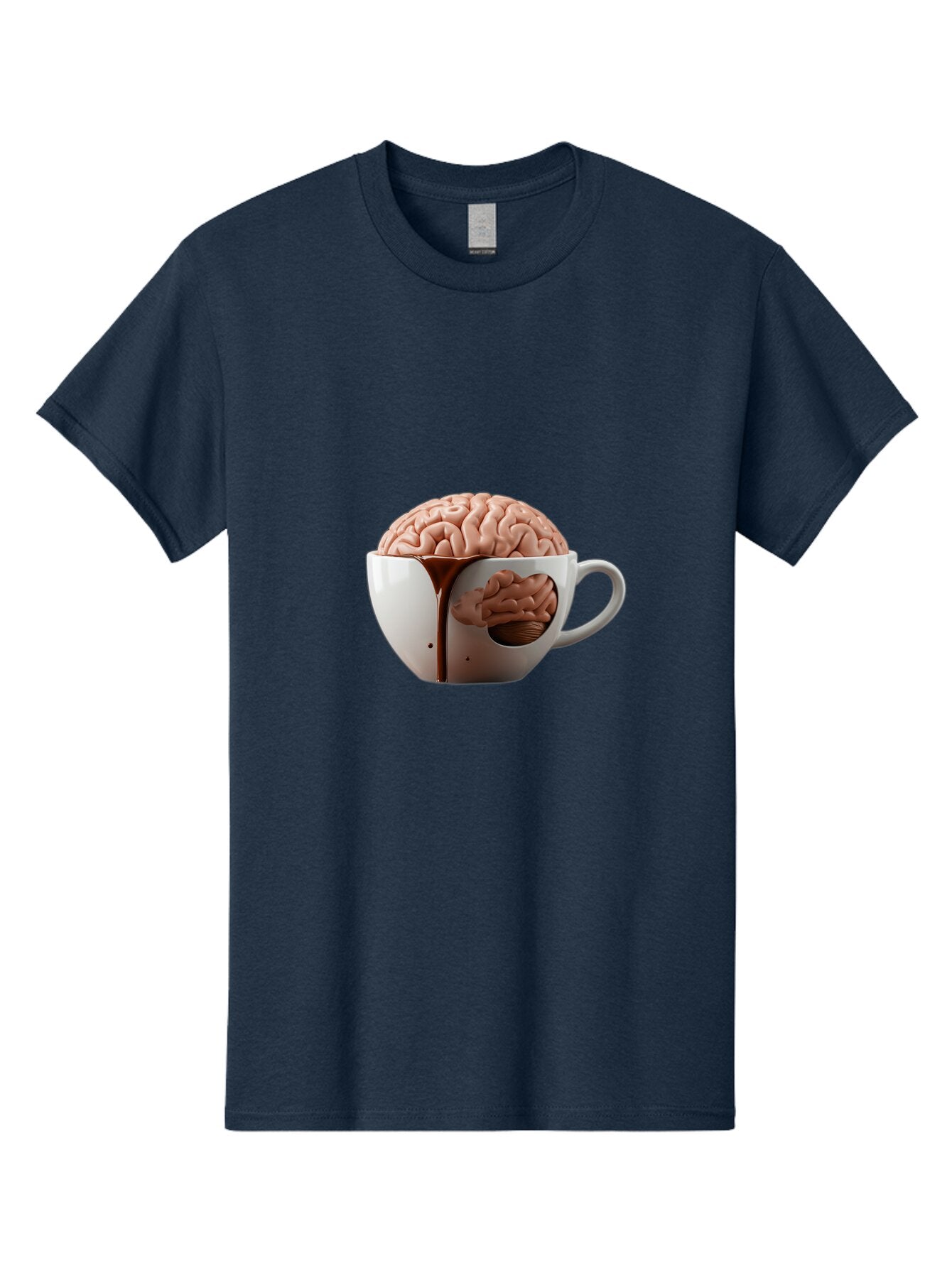 Brain-In-Coffee-Cup Men'S Graphic Tee, 100% Cotton, Comfortable Casual Summer Wear, Machine Washable, Vintage Camera, Old Camera, Antique Camera, Black Camera, Classic Photography, Photography Equipment, Nostalgic Device, Film Camera, Bap148 3