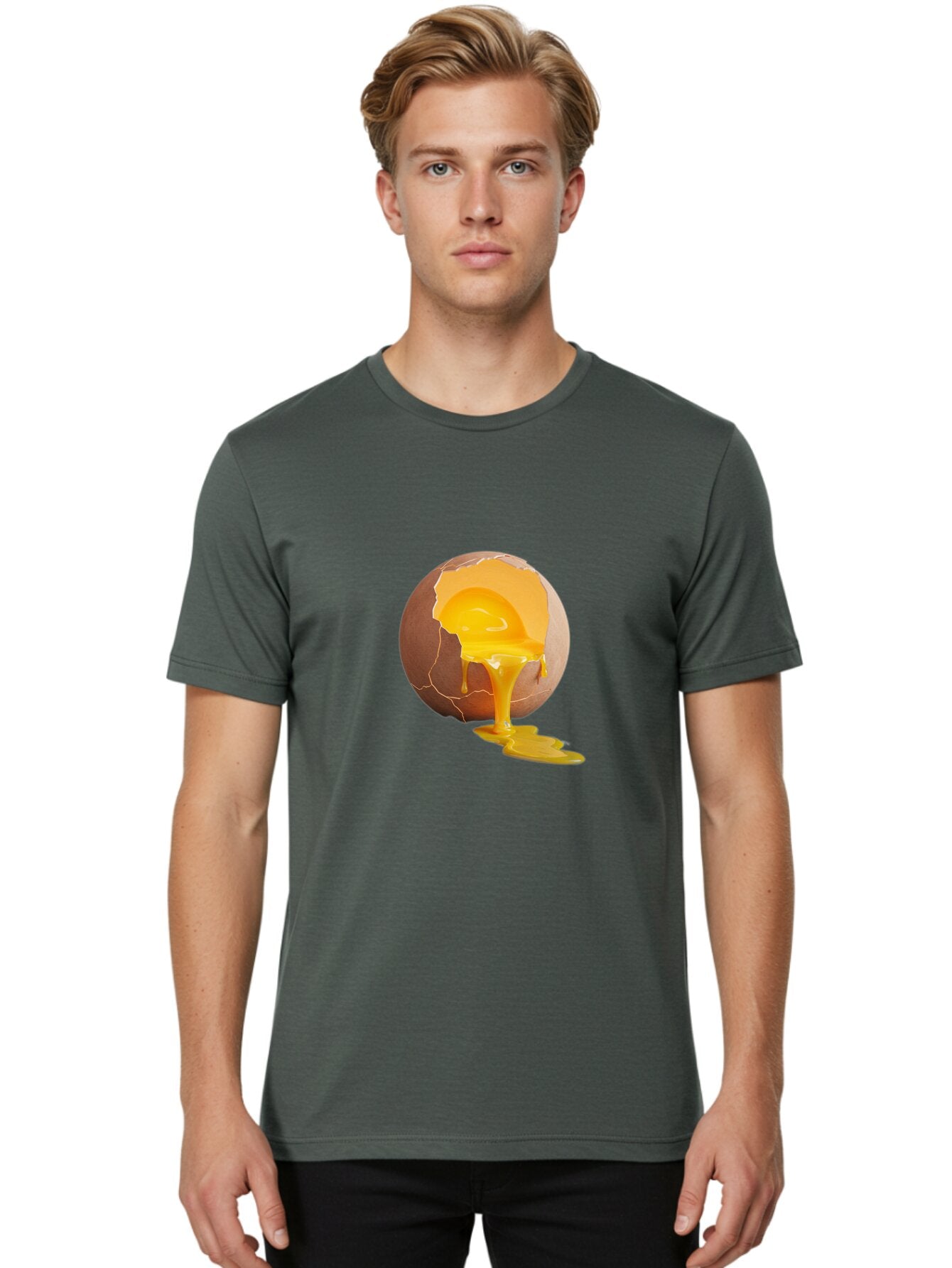 Broken-Egg Men'S Graphic Tee, 100% Cotton, Comfortable Casual Summer Wear, Machine Washable, Vintage Camera, Old Camera, Antique Camera, Black Camera, Classic Photography, Photography Equipment, Nostalgic Device, Film Camera, Camera Art Bap152 18