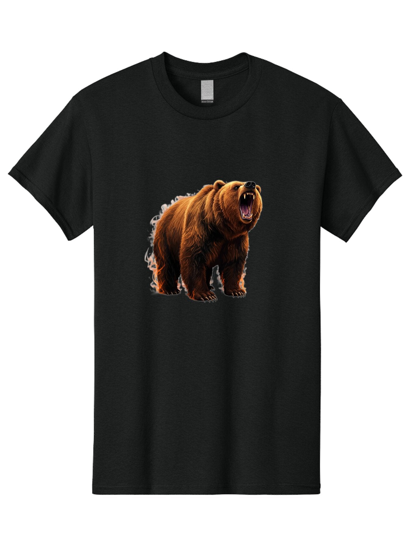 Brown-Bear Men'S Graphic Tee, 100% Cotton, Comfortable Casual Summer Wear, Machine Washable, Vintage Camera, Old Camera, Antique Camera, Black Camera, Classic Photography, Photography Equipment, Nostalgic Device, Film Camera, Camera Art Bap158 8