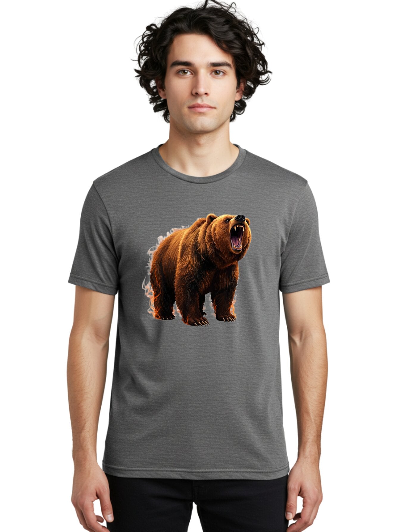 Brown-Bear Men'S Graphic Tee, 100% Cotton, Comfortable Casual Summer Wear, Machine Washable, Vintage Camera, Old Camera, Antique Camera, Black Camera, Classic Photography, Photography Equipment, Nostalgic Device, Film Camera, Camera Art Bap158 16