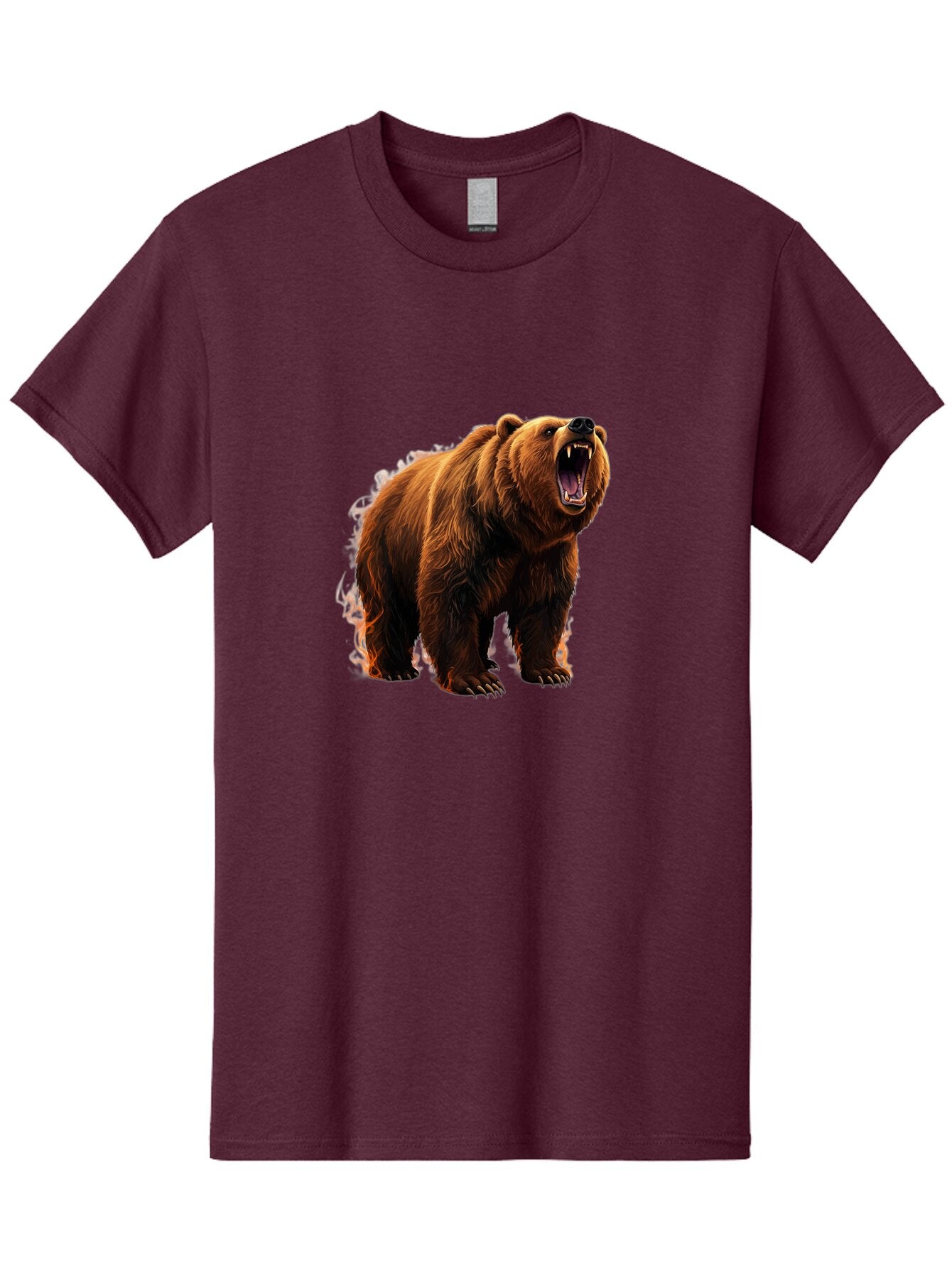 Brown-Bear Men'S Graphic Tee, 100% Cotton, Comfortable Casual Summer Wear, Machine Washable, Vintage Camera, Old Camera, Antique Camera, Black Camera, Classic Photography, Photography Equipment, Nostalgic Device, Film Camera, Camera Art Bap158