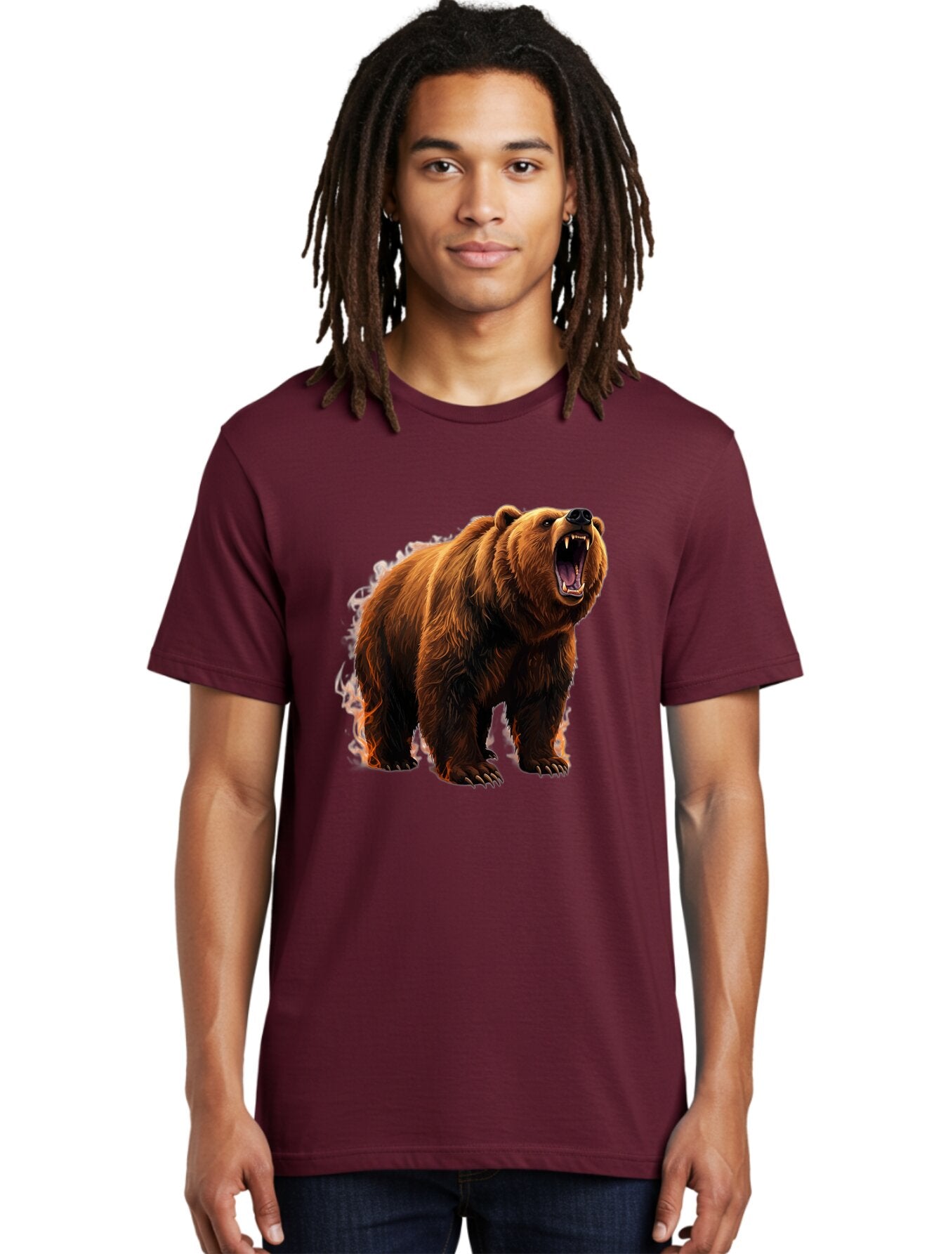 Brown-Bear Men'S Graphic Tee, 100% Cotton, Comfortable Casual Summer Wear, Machine Washable, Vintage Camera, Old Camera, Antique Camera, Black Camera, Classic Photography, Photography Equipment, Nostalgic Device, Film Camera, Camera Art Bap158 19