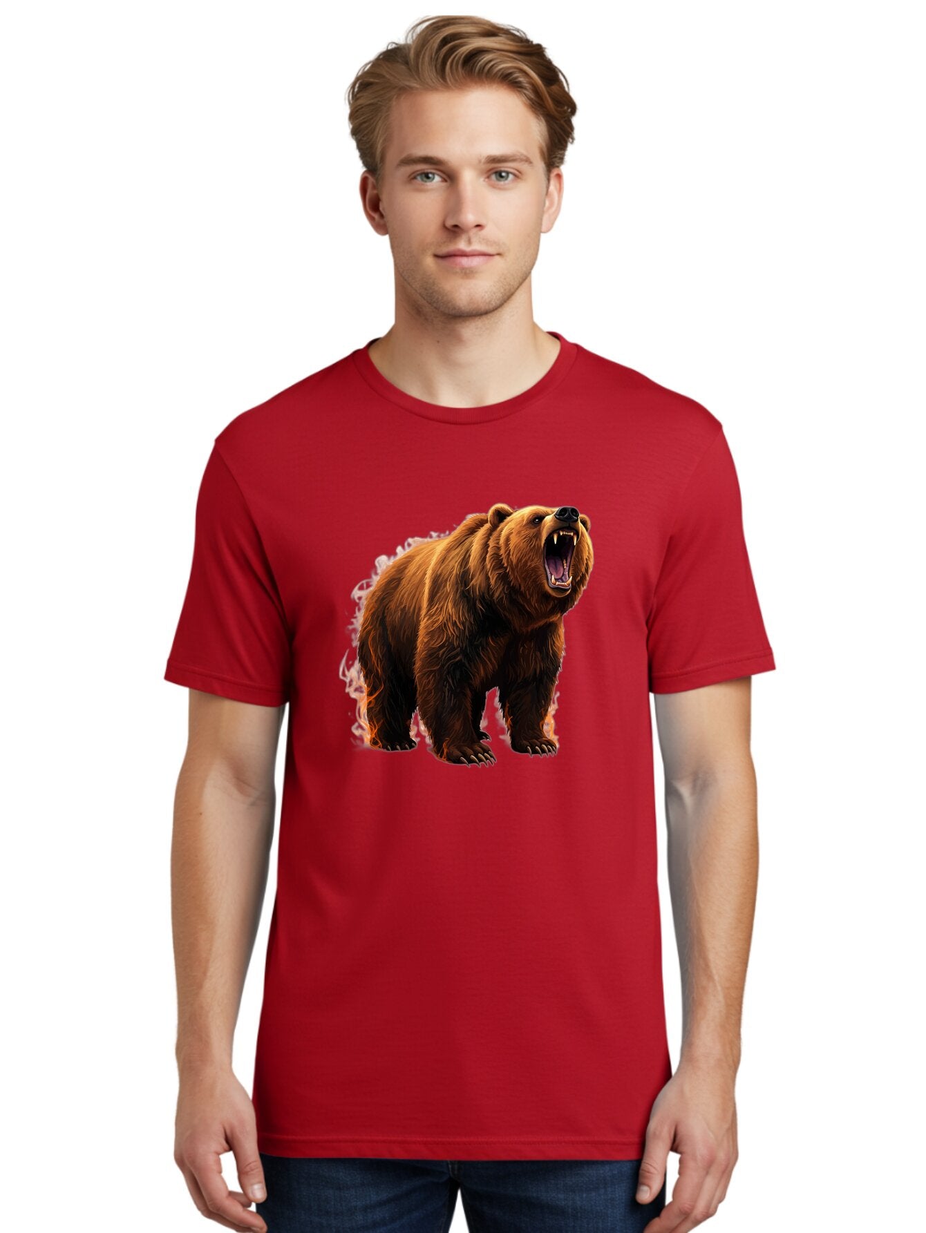 Brown-Bear Men'S Graphic Tee, 100% Cotton, Comfortable Casual Summer Wear, Machine Washable, Vintage Camera, Old Camera, Antique Camera, Black Camera, Classic Photography, Photography Equipment, Nostalgic Device, Film Camera, Camera Art Bap158 28