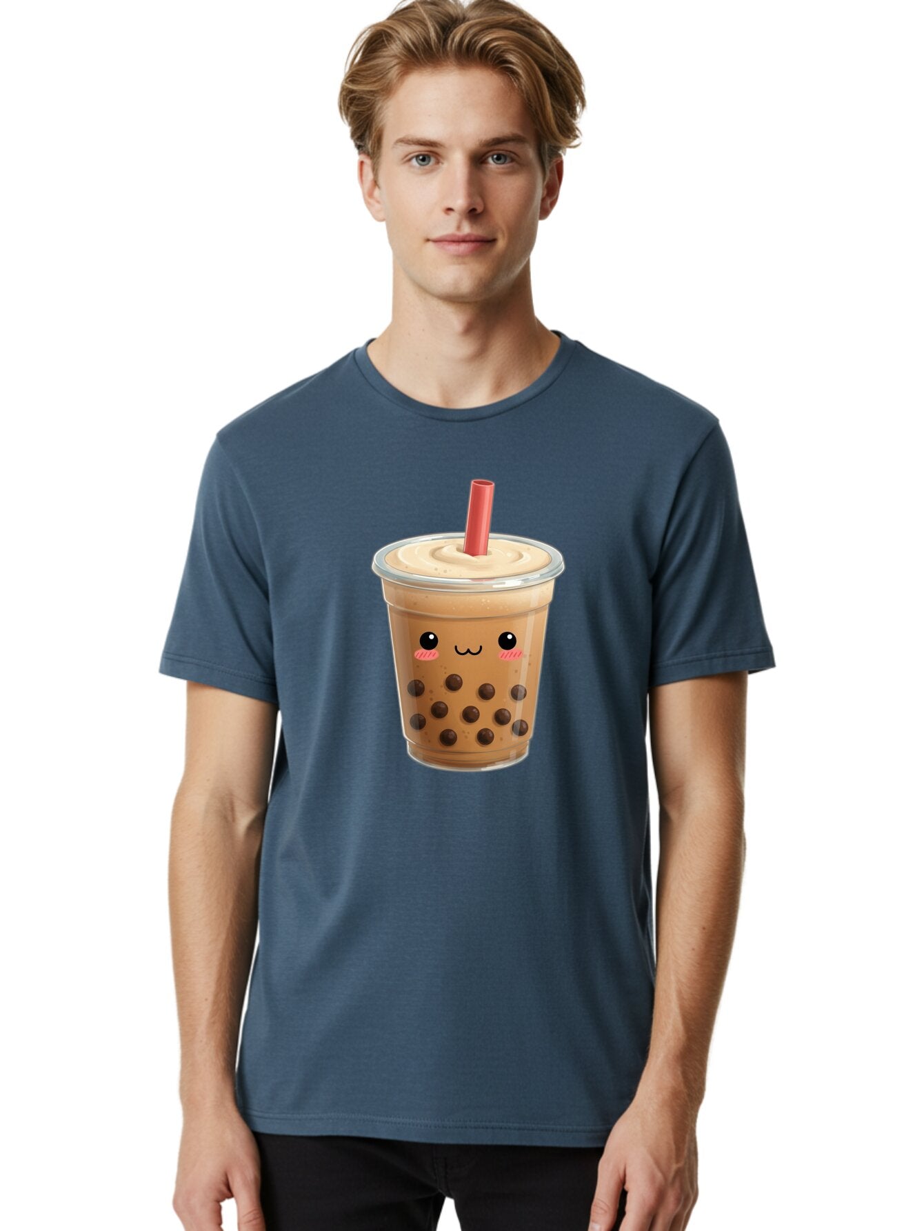 Bubble-Tea-11 Men'S Graphic Tee, 100% Cotton, Comfortable Casual Summer Wear, Machine Washable, Vintage Camera, Old Camera, Antique Camera, Black Camera, Classic Photography, Photography Equipment, Nostalgic Device, Film Camera, Camera Art Bap162 18