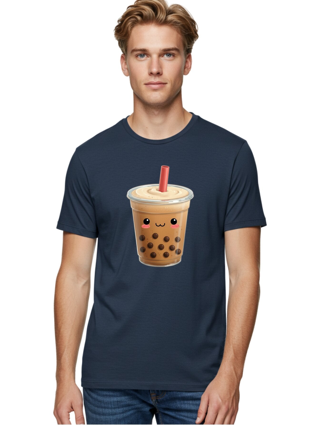 Bubble-Tea-11 Men'S Graphic Tee, 100% Cotton, Comfortable Casual Summer Wear, Machine Washable, Vintage Camera, Old Camera, Antique Camera, Black Camera, Classic Photography, Photography Equipment, Nostalgic Device, Film Camera, Camera Art Bap162 17