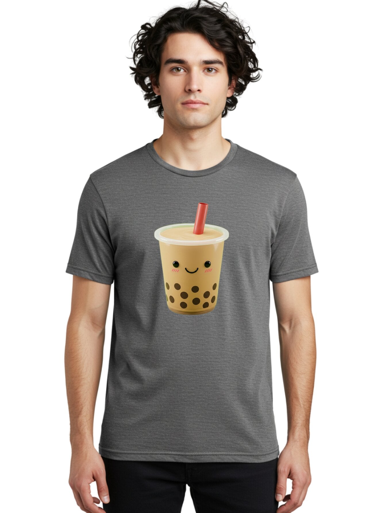 Bubble-Tea-12 Men'S Graphic Tee, 100% Cotton, Comfortable Casual Summer Wear, Machine Washable, Vintage Camera, Old Camera, Antique Camera, Black Camera, Classic Photography, Photography Equipment, Nostalgic Device, Film Camera, Camera Art Bap163 26